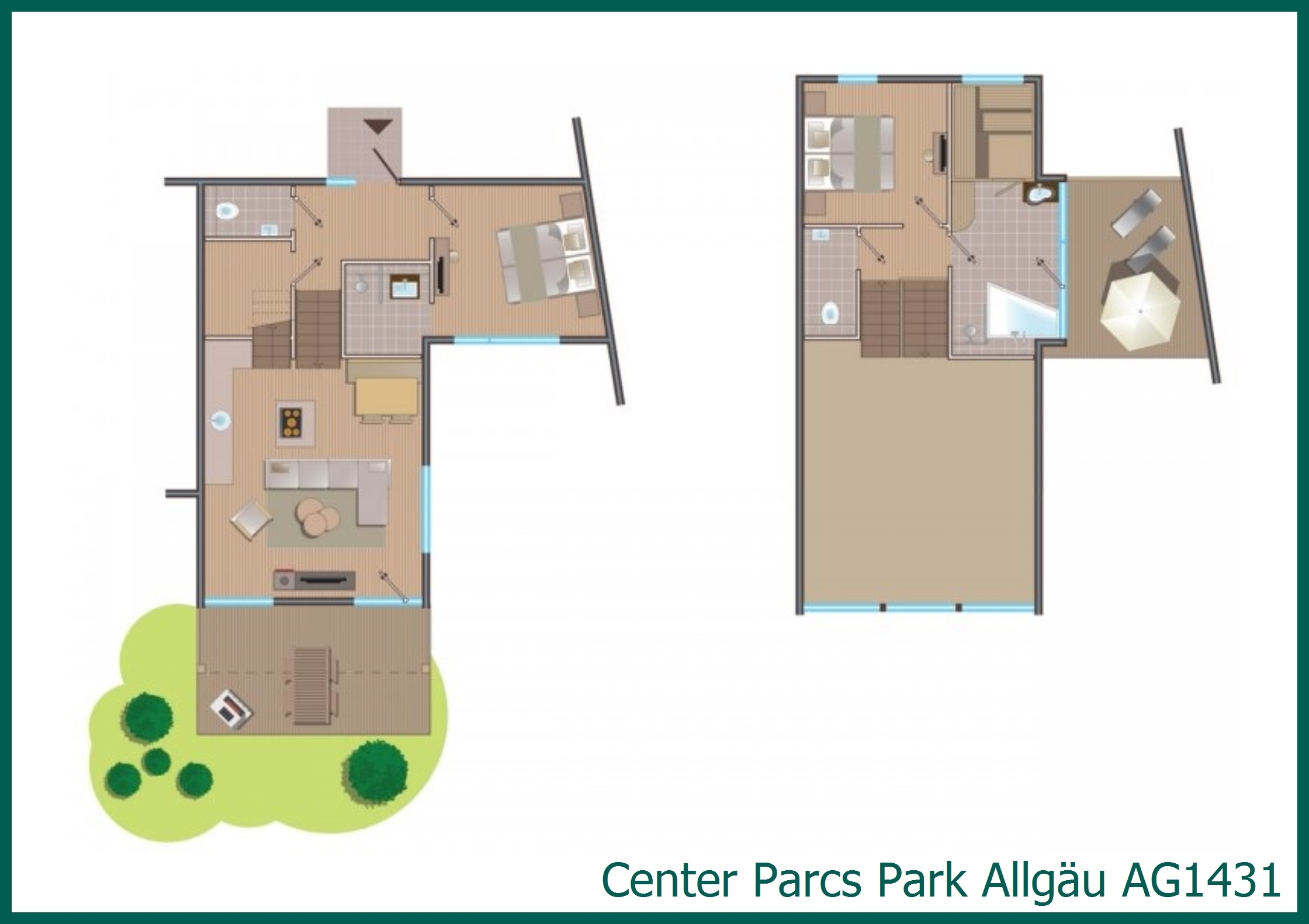 Exclusive-Ferienhaus AG1431 in Park Allgäu