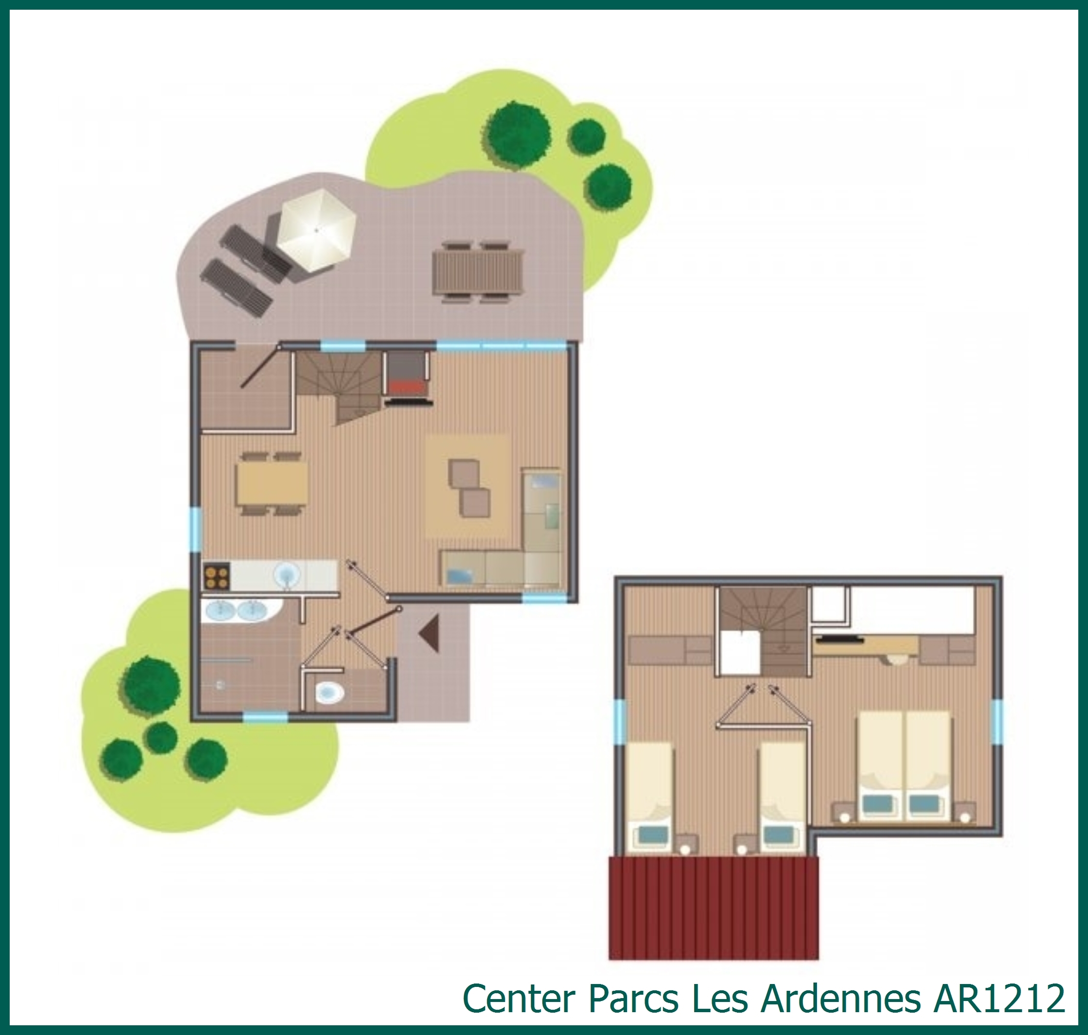 Premium-Ferienhaus AR1212 in Les Ardennes
