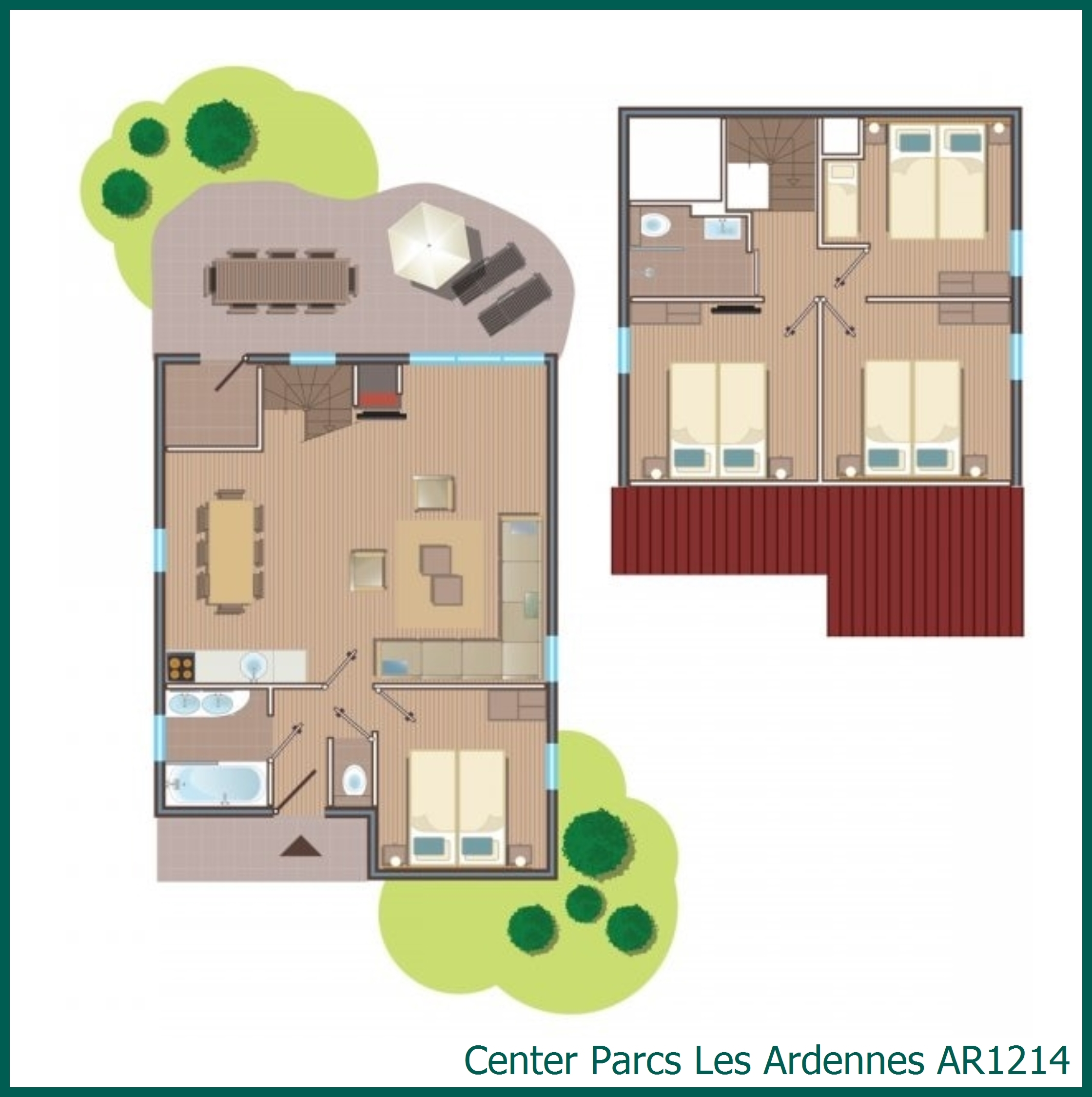 Premium-Ferienhaus AR1214 in Les Ardennes