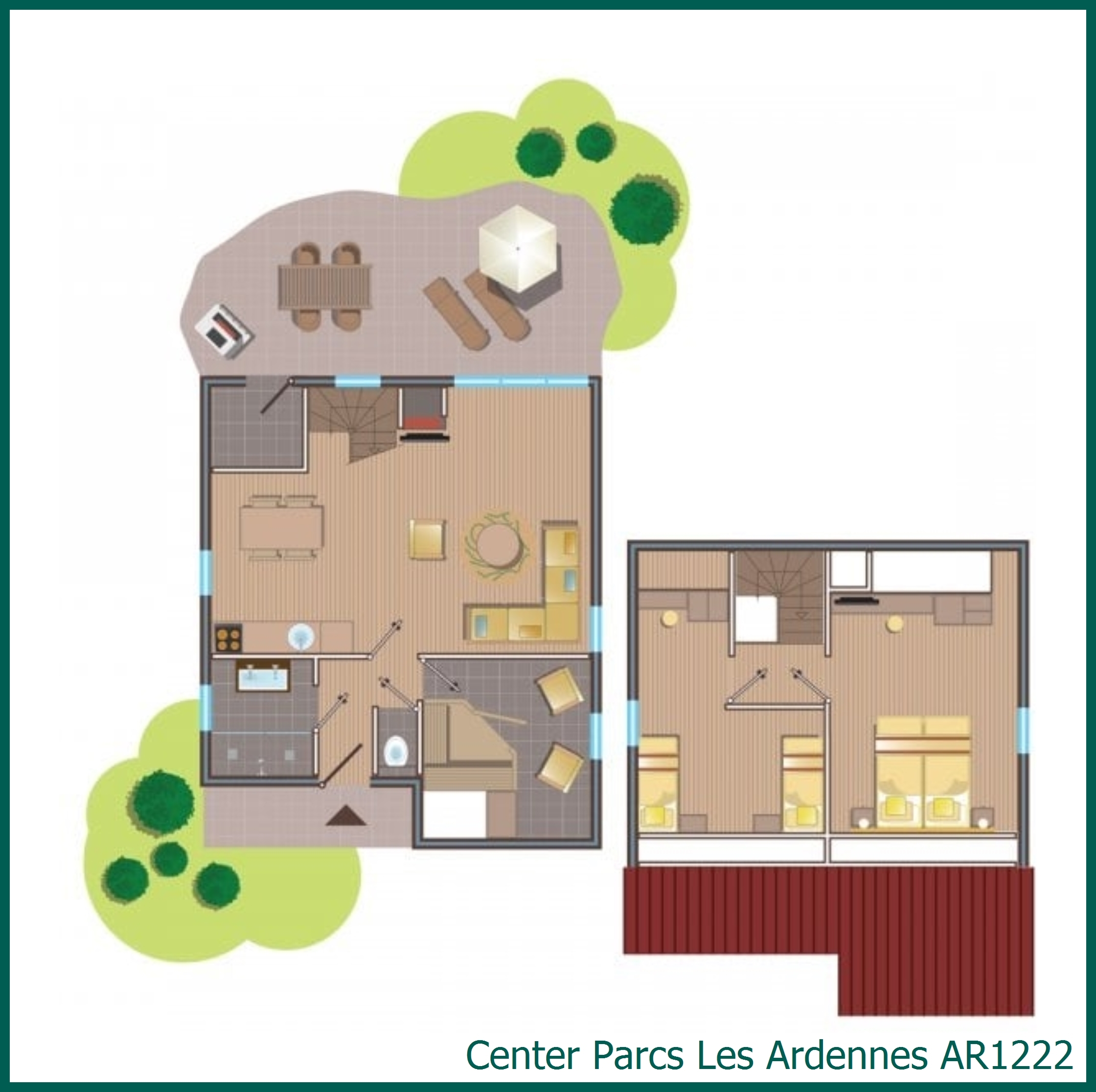 VIP-Ferienhaus AR1222 in Les Ardennes