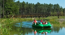 Tretboot in Center Parcs Le Bois aux Daims