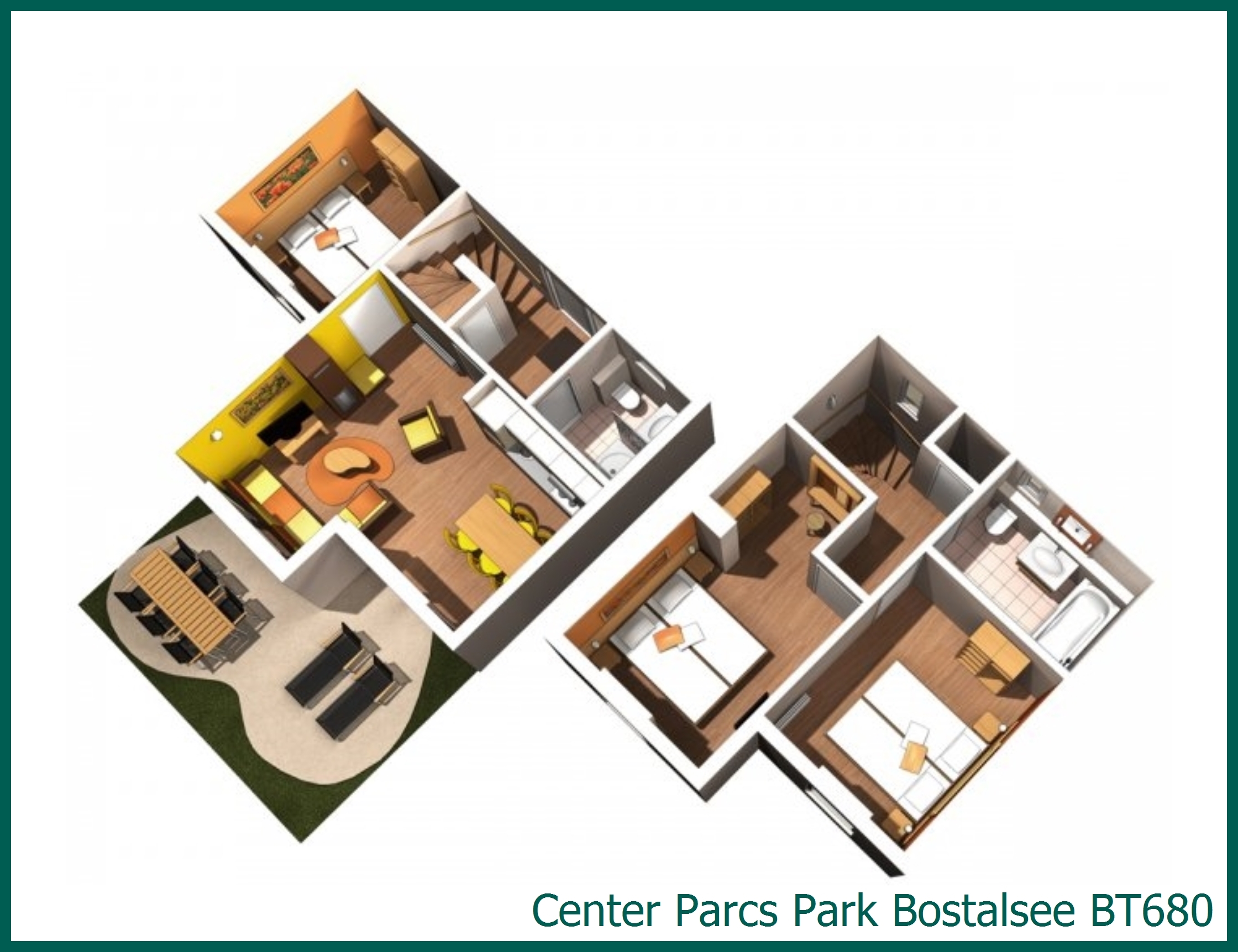 Premium-Ferienhaus BT680 in Park Bostalsee