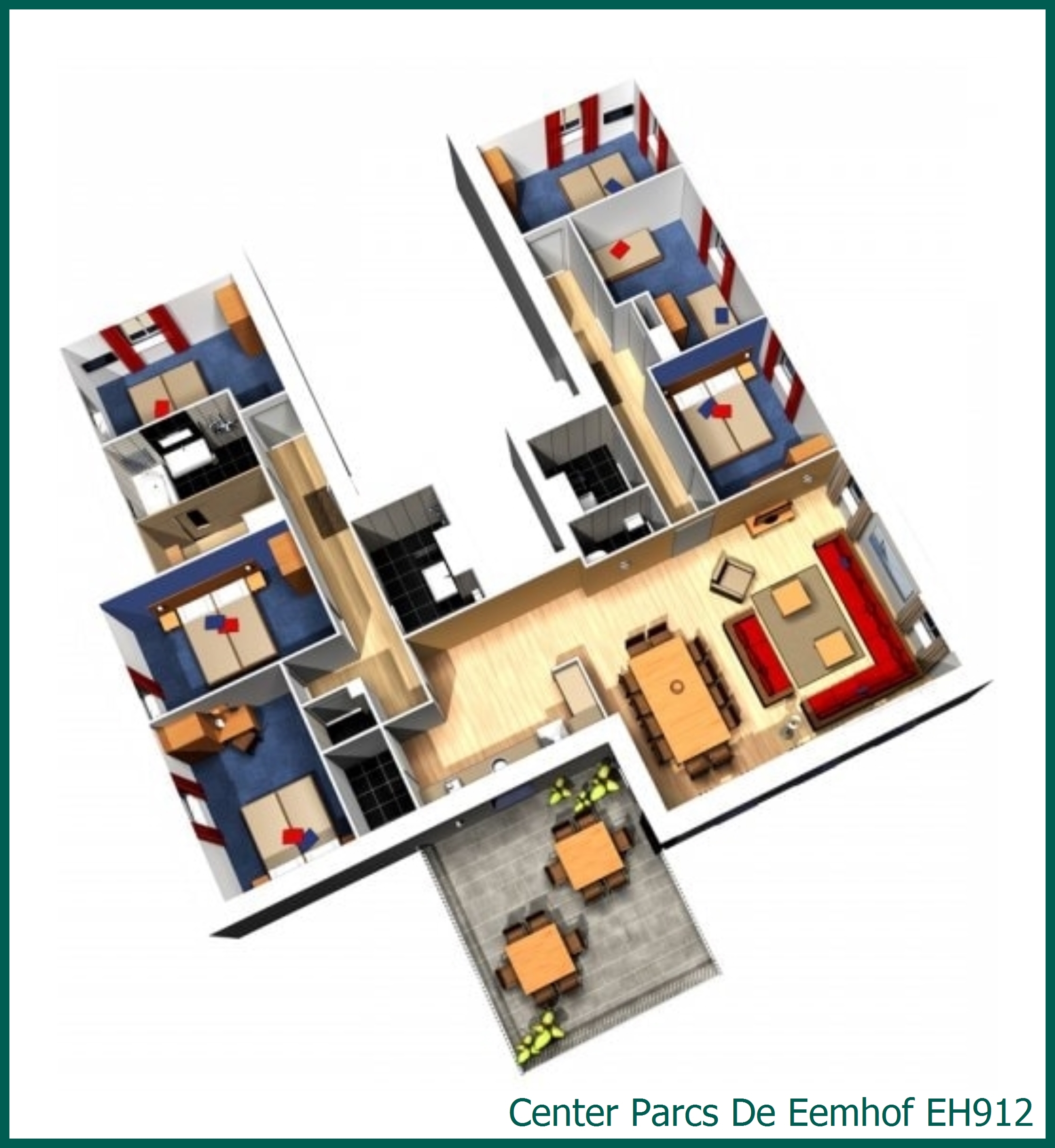 VIP-Suite am See-Apartment EH912 in De Eemhof