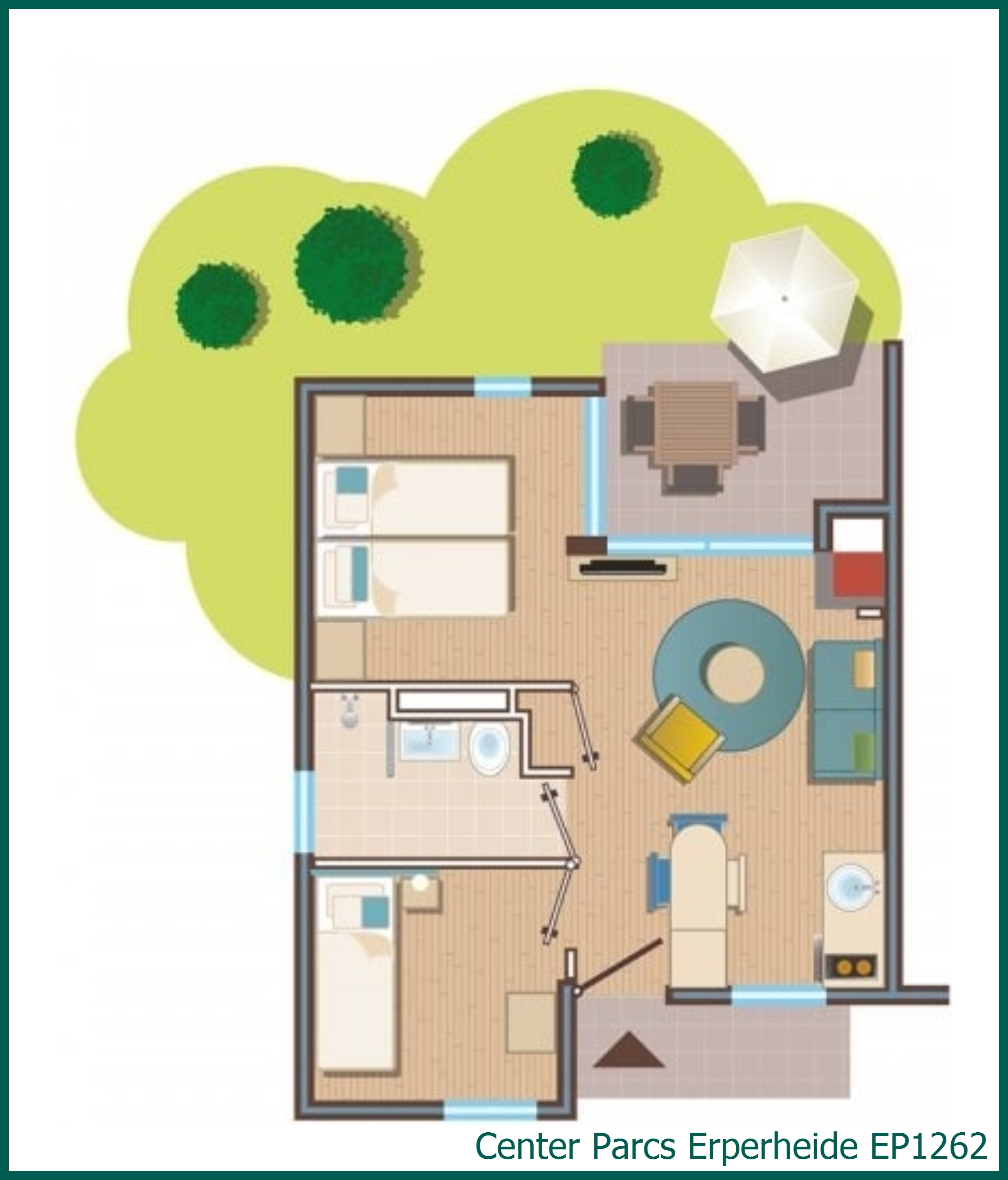 Premium-Apartment EP1262 in Erperheide