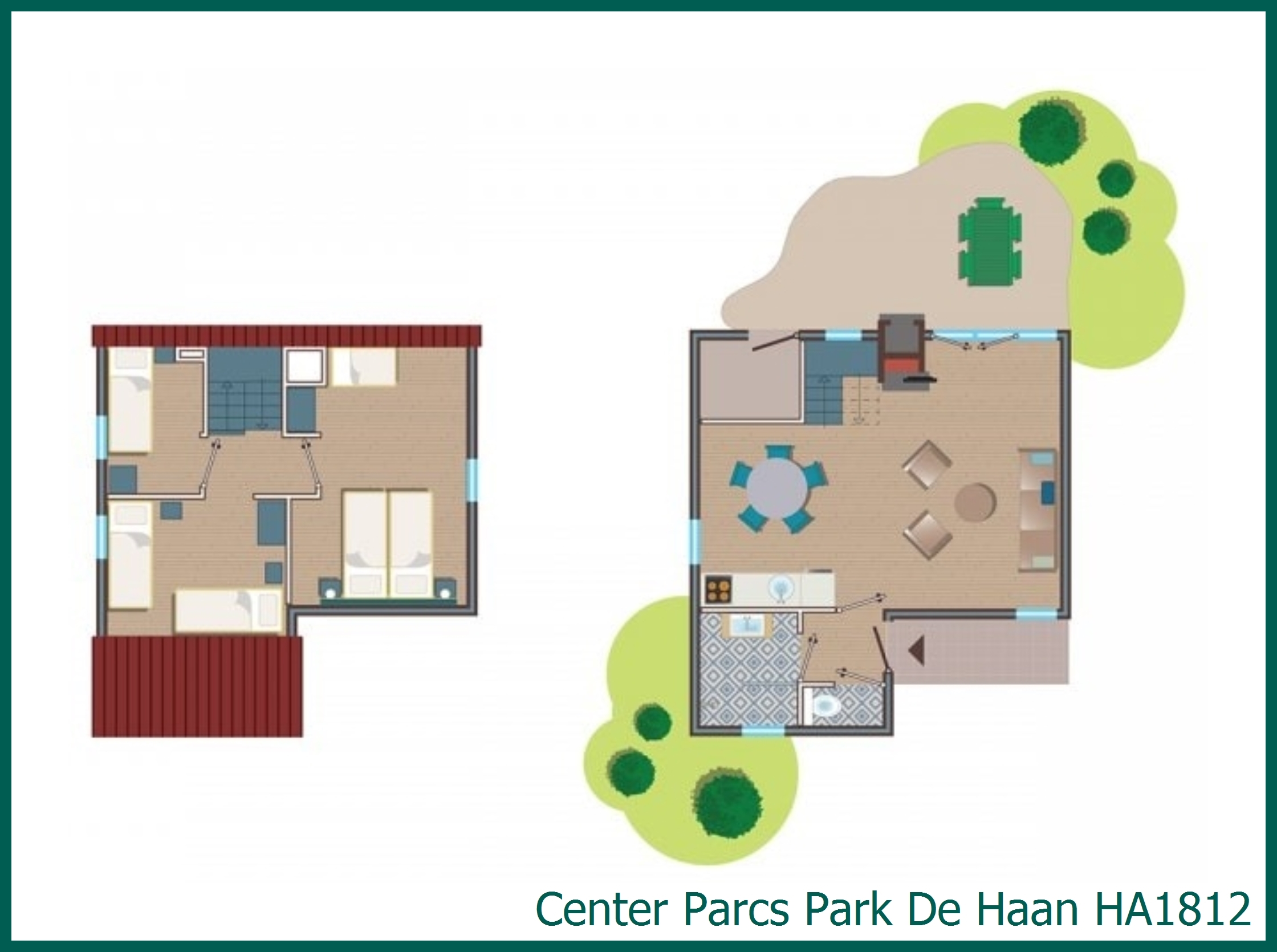 Comfort-Ferienhaus HA1812 in Park De Haan