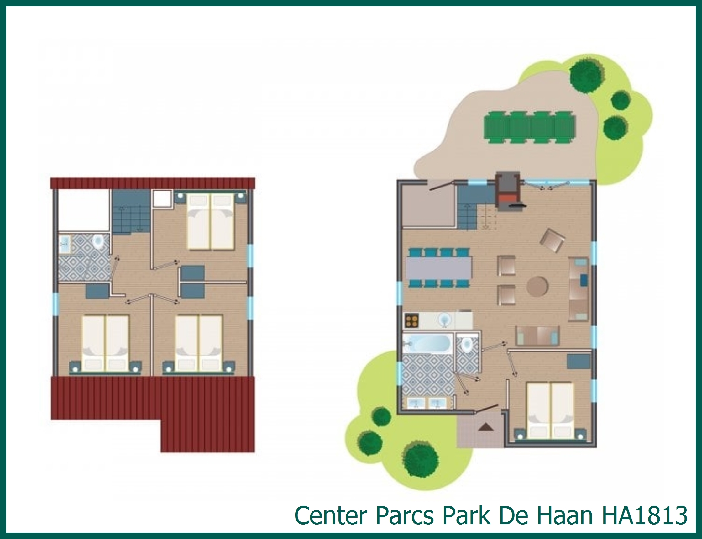 Comfort-Ferienhaus HA1813 in Park De Haan