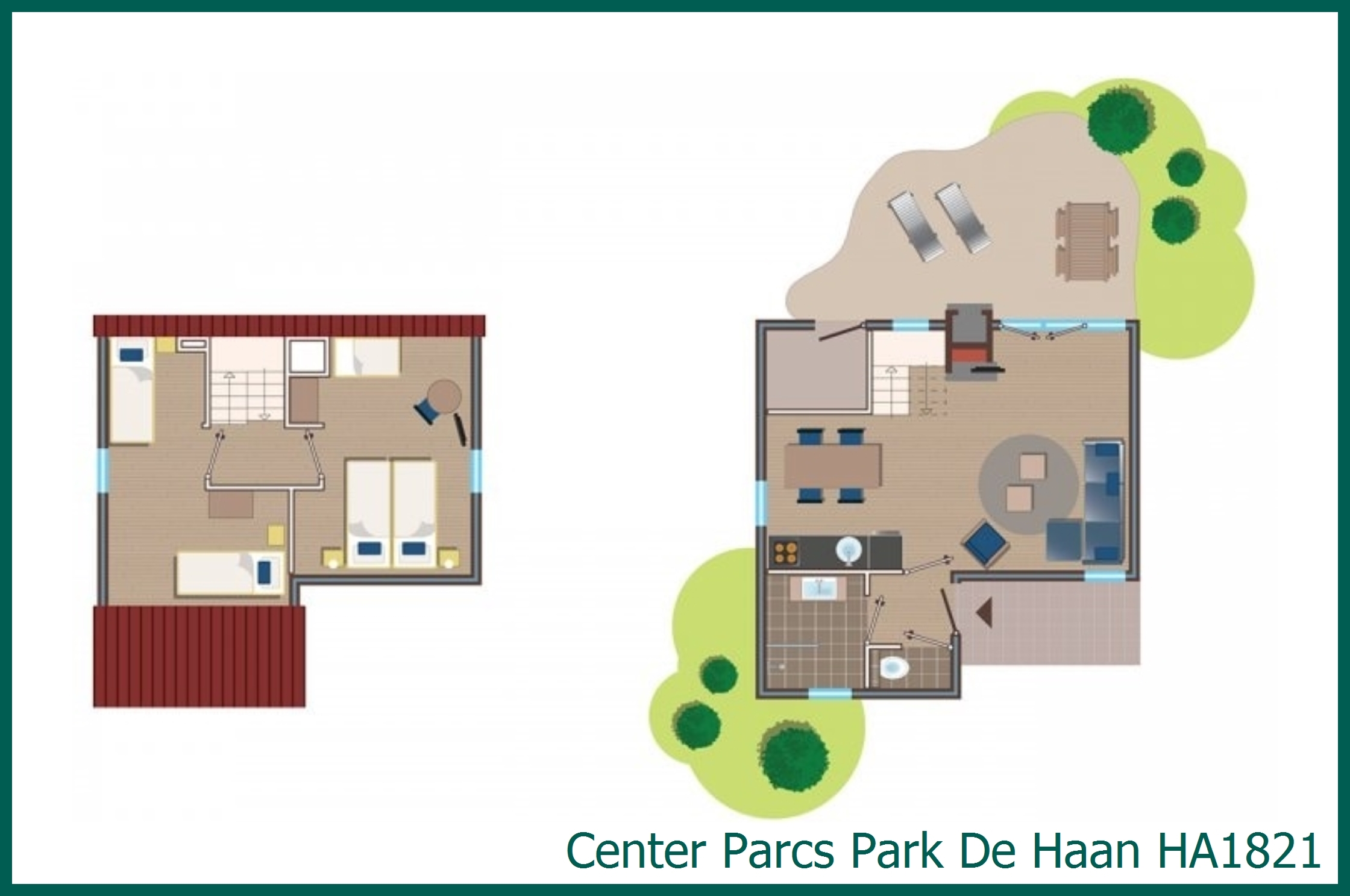 Premium-Ferienhaus HA1821 in Park De Haan