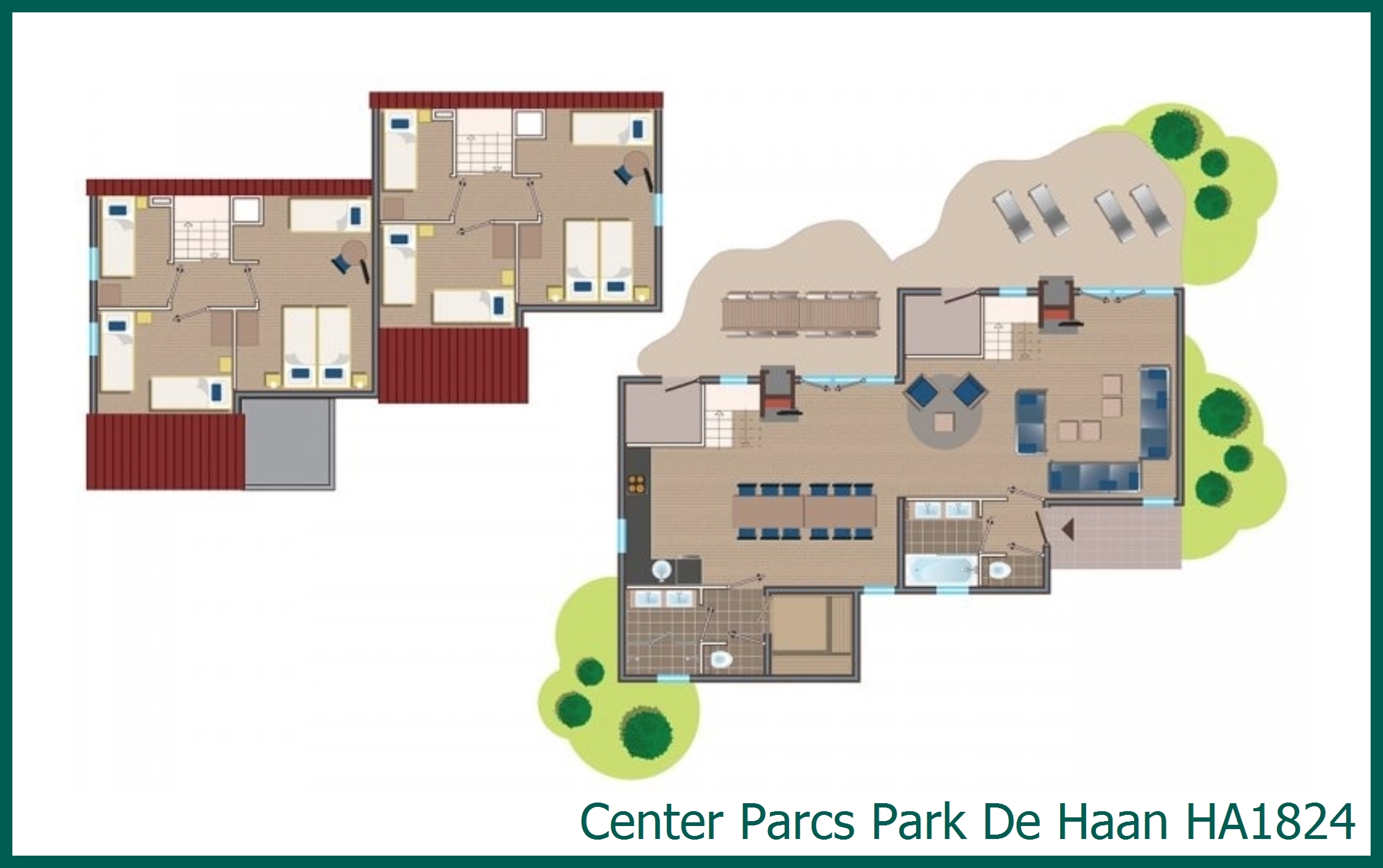 Premium-Ferienhaus HA1824 in Park De Haan