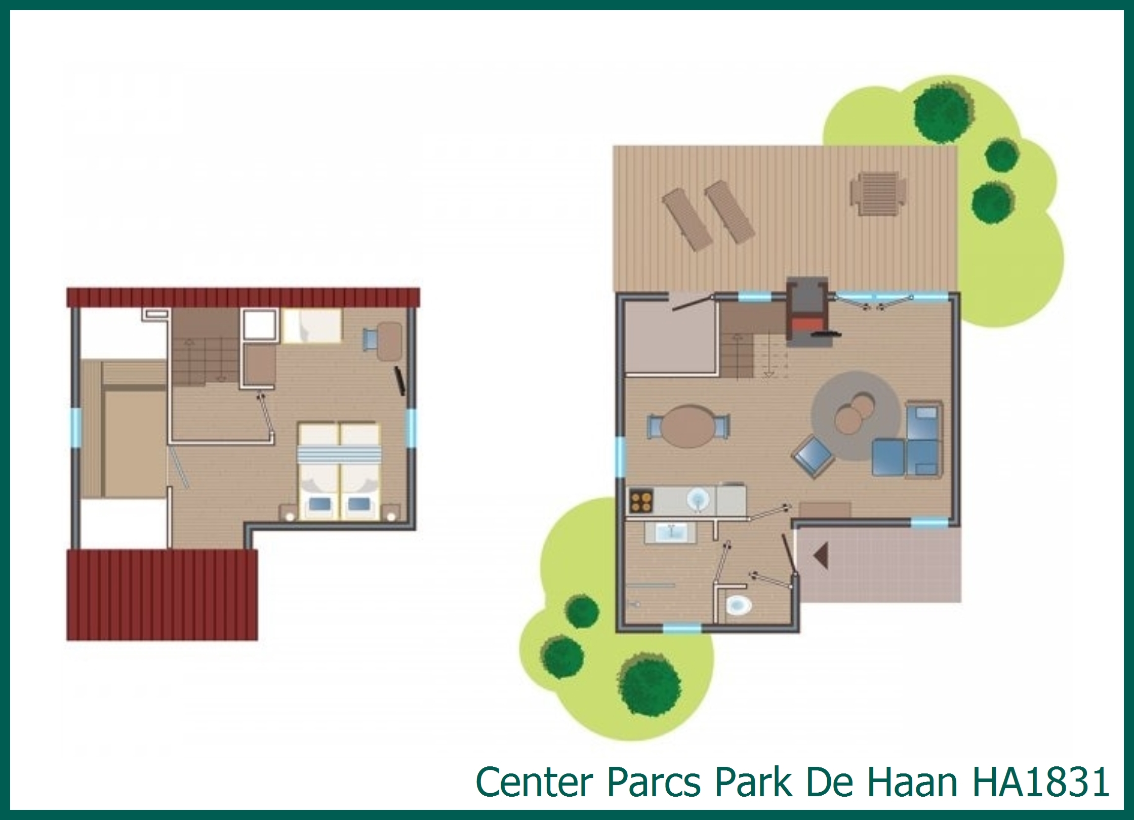 VIP-Ferienhaus HA1831 in Park De Haan