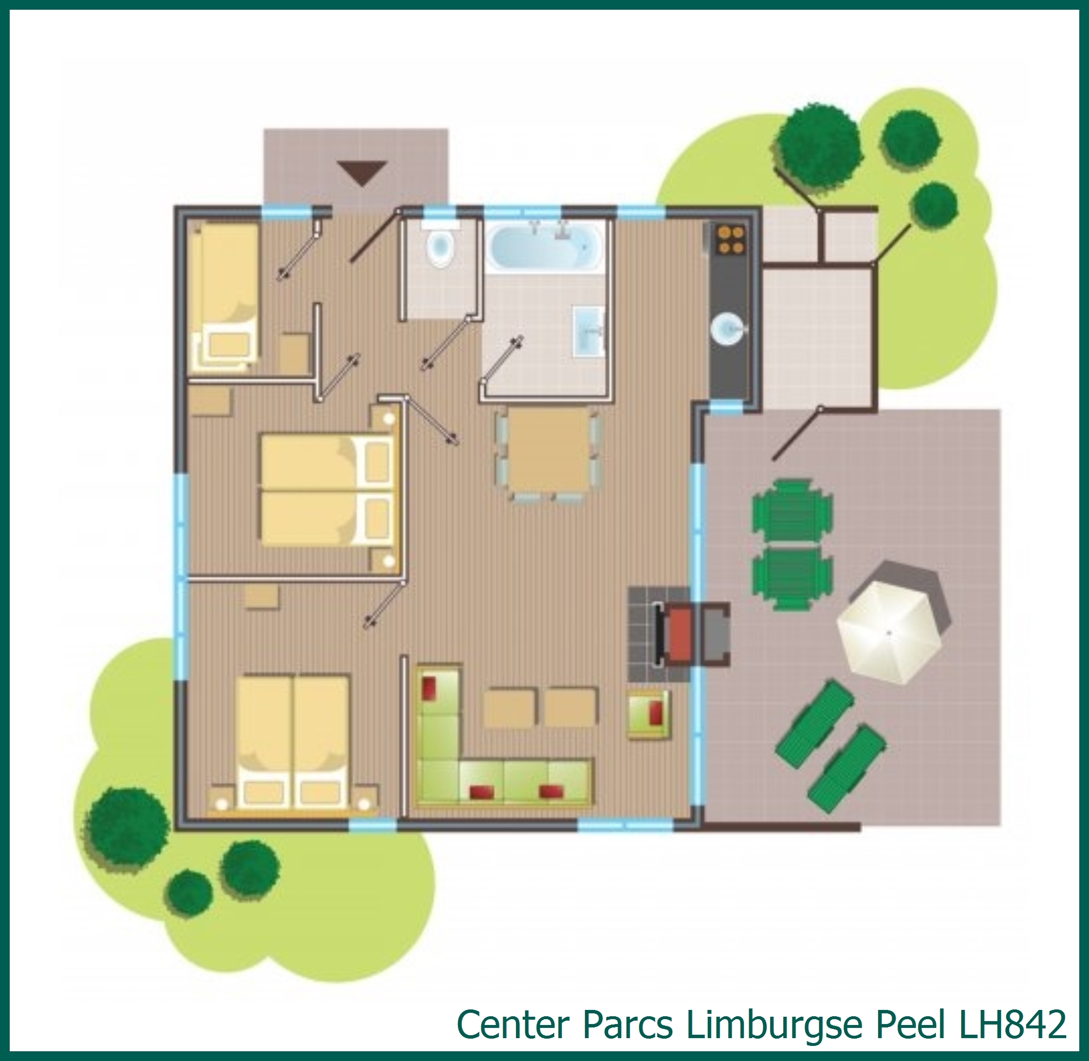 Comfort-Ferienhaus LH842 in Limburgse Peel