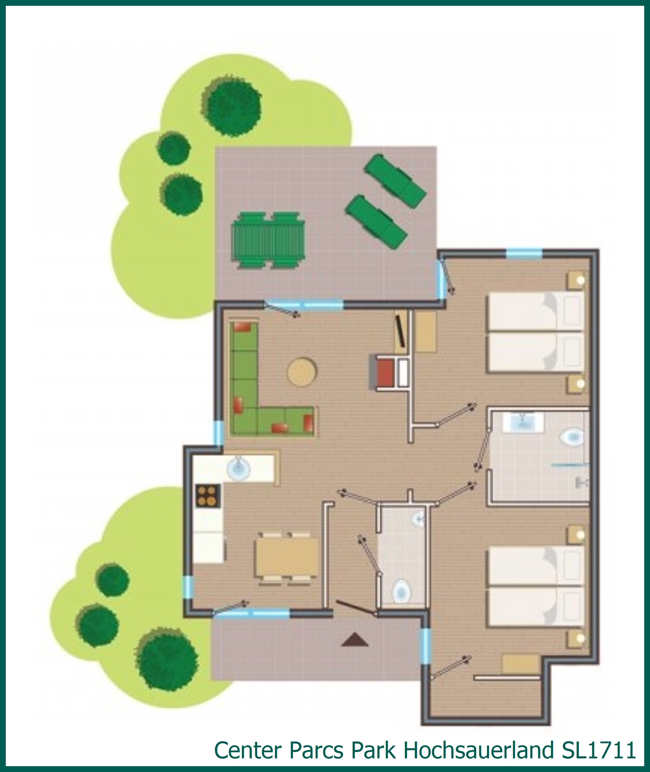 Comfort-Ferienhaus SL1711 in Park Hochsauerland