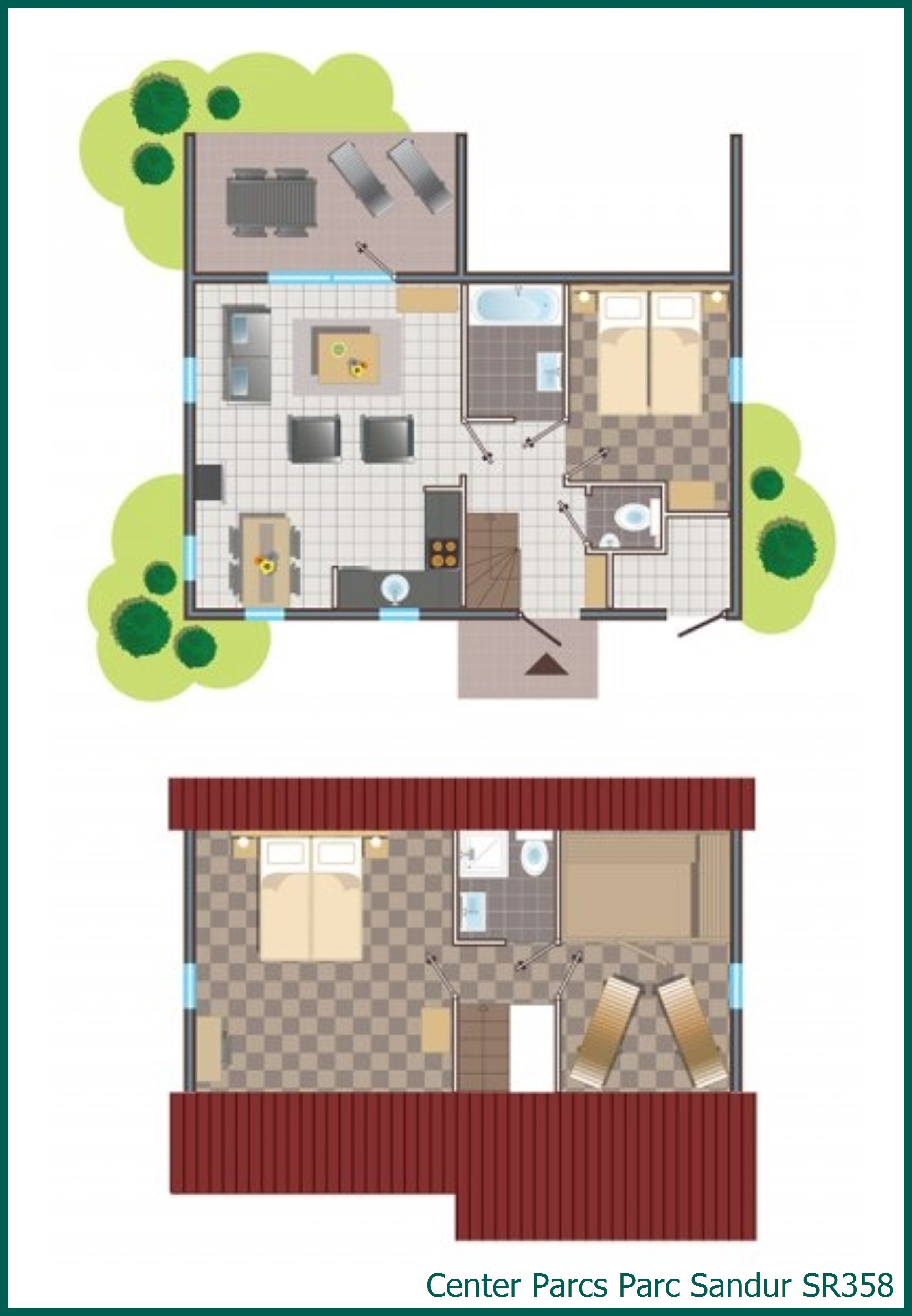 Premium-Ferienhaus SR358 in Parc Sandur