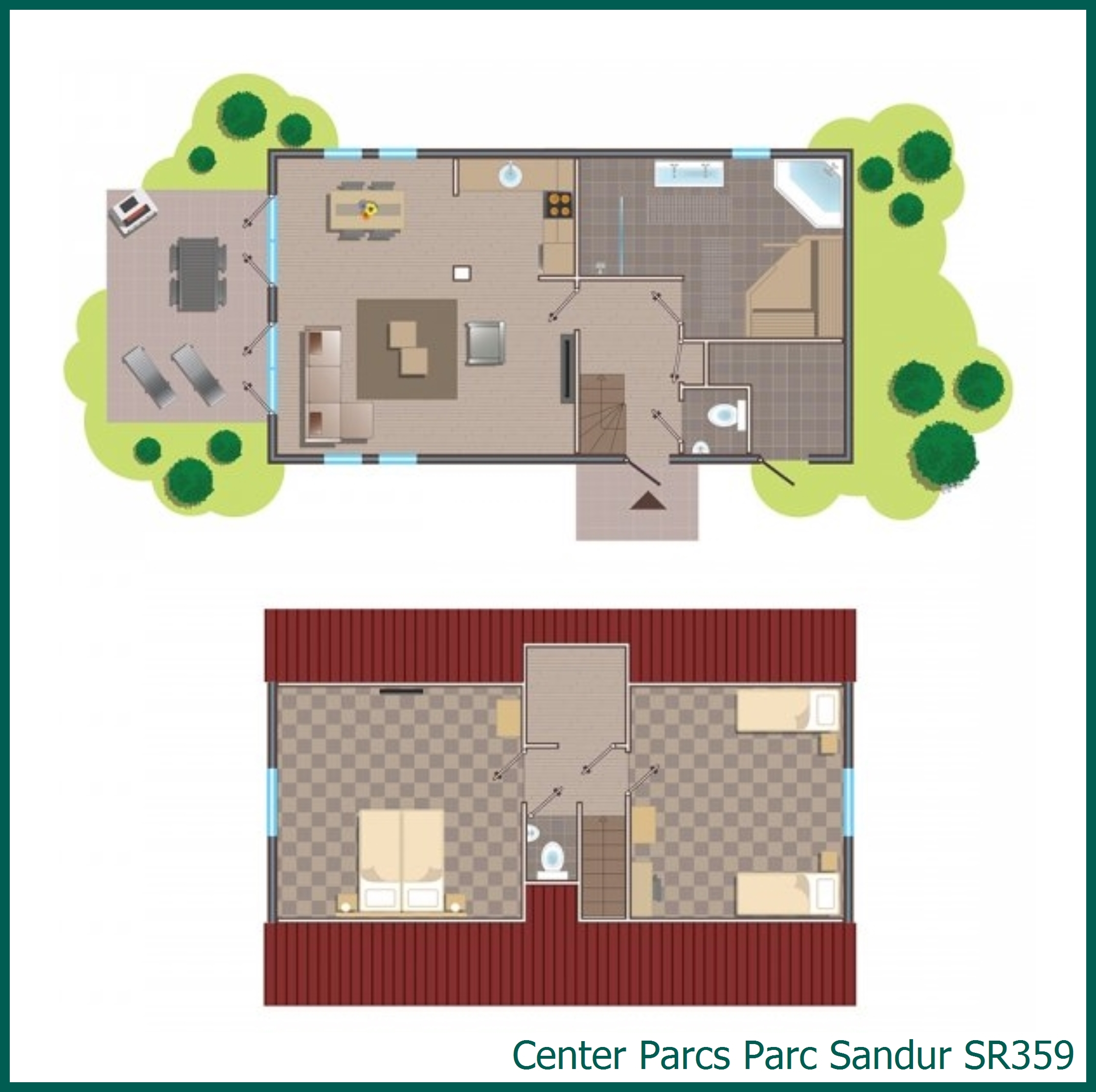 VIP-Ferienhaus SR359 in Parc Sandur