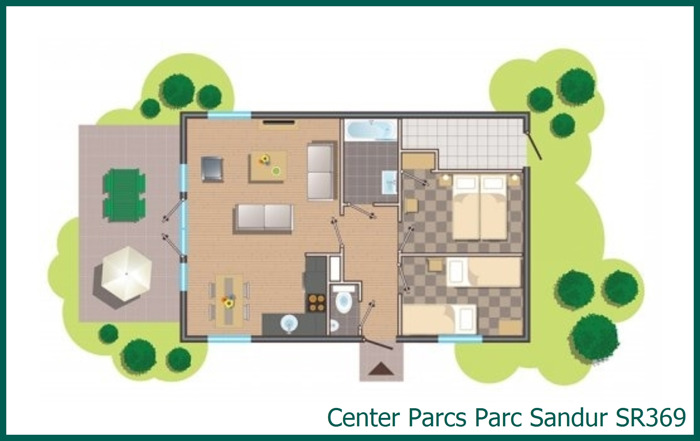Comfort-Ferienhaus SR369 in Parc Sandur