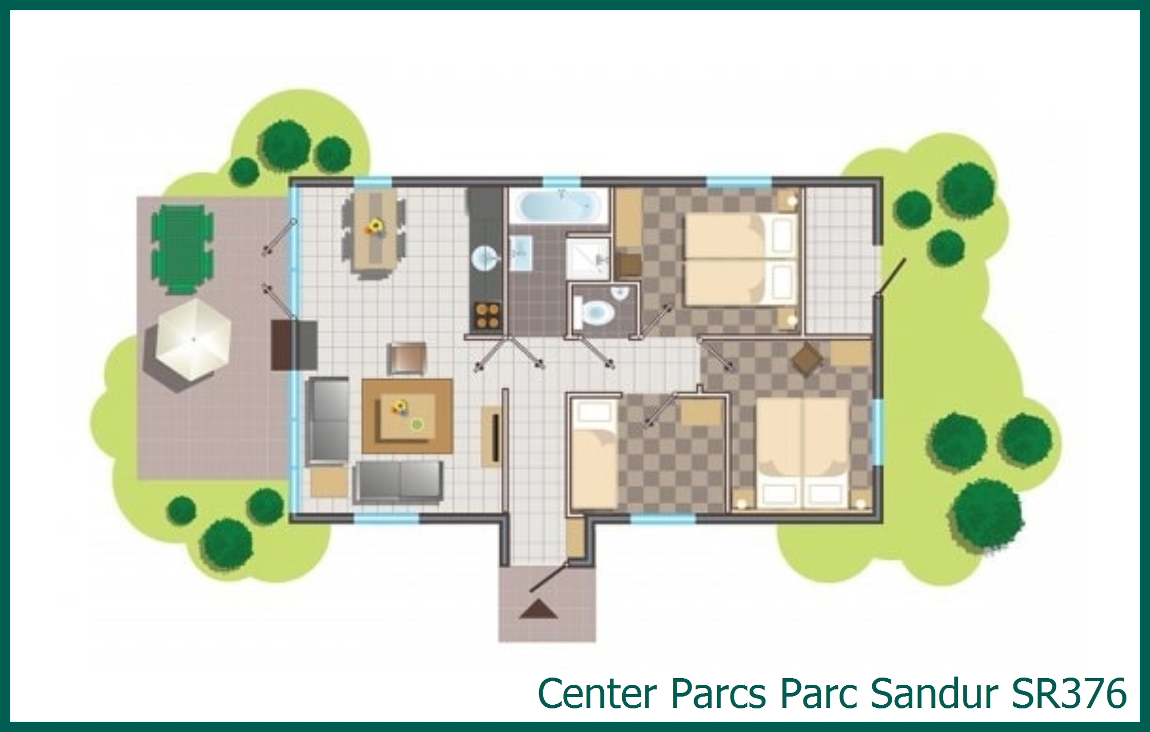 Comfort-Ferienhaus SR376 in Parc Sandur