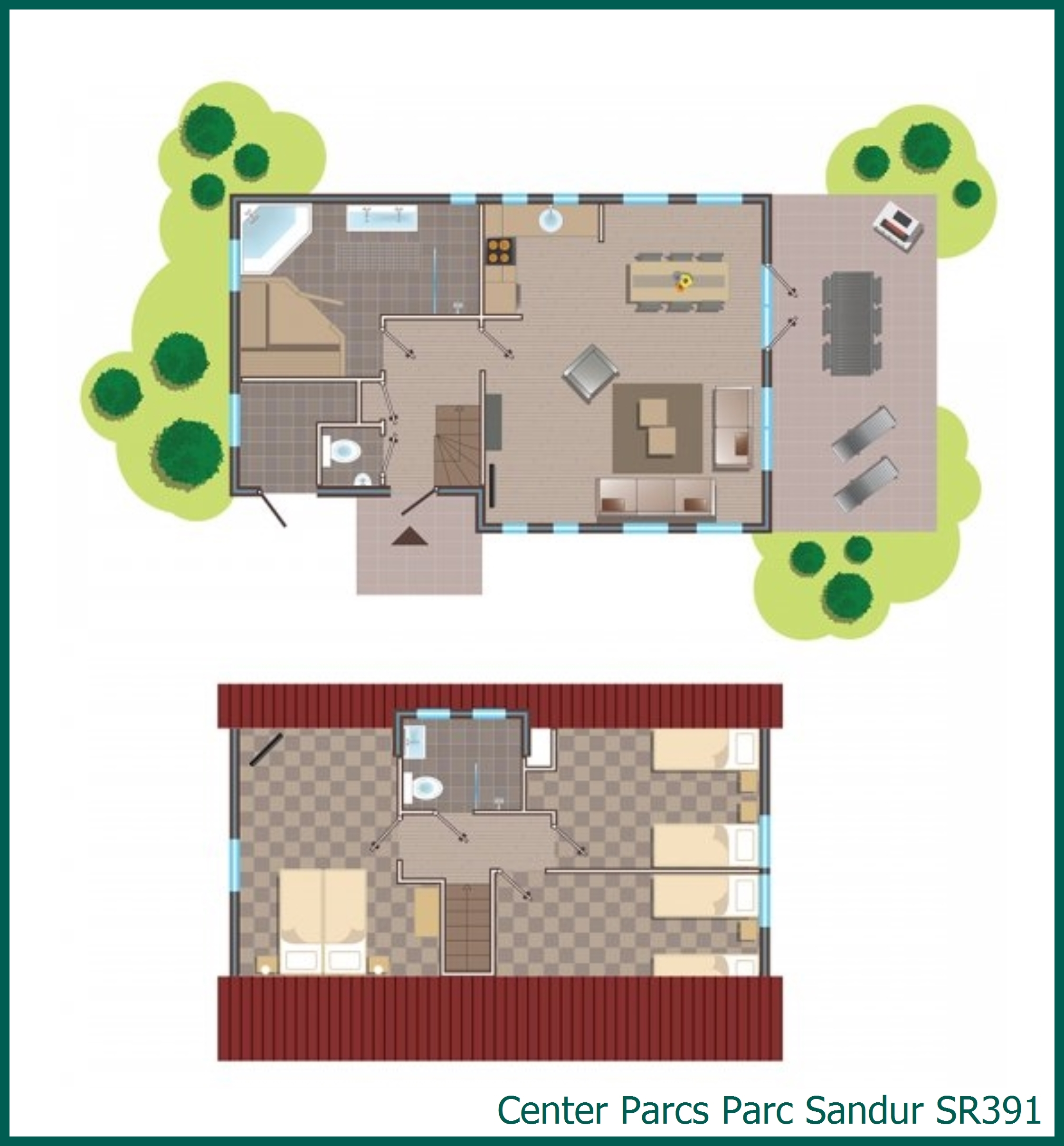 VIP-Ferienhaus SR391 in Parc Sandur
