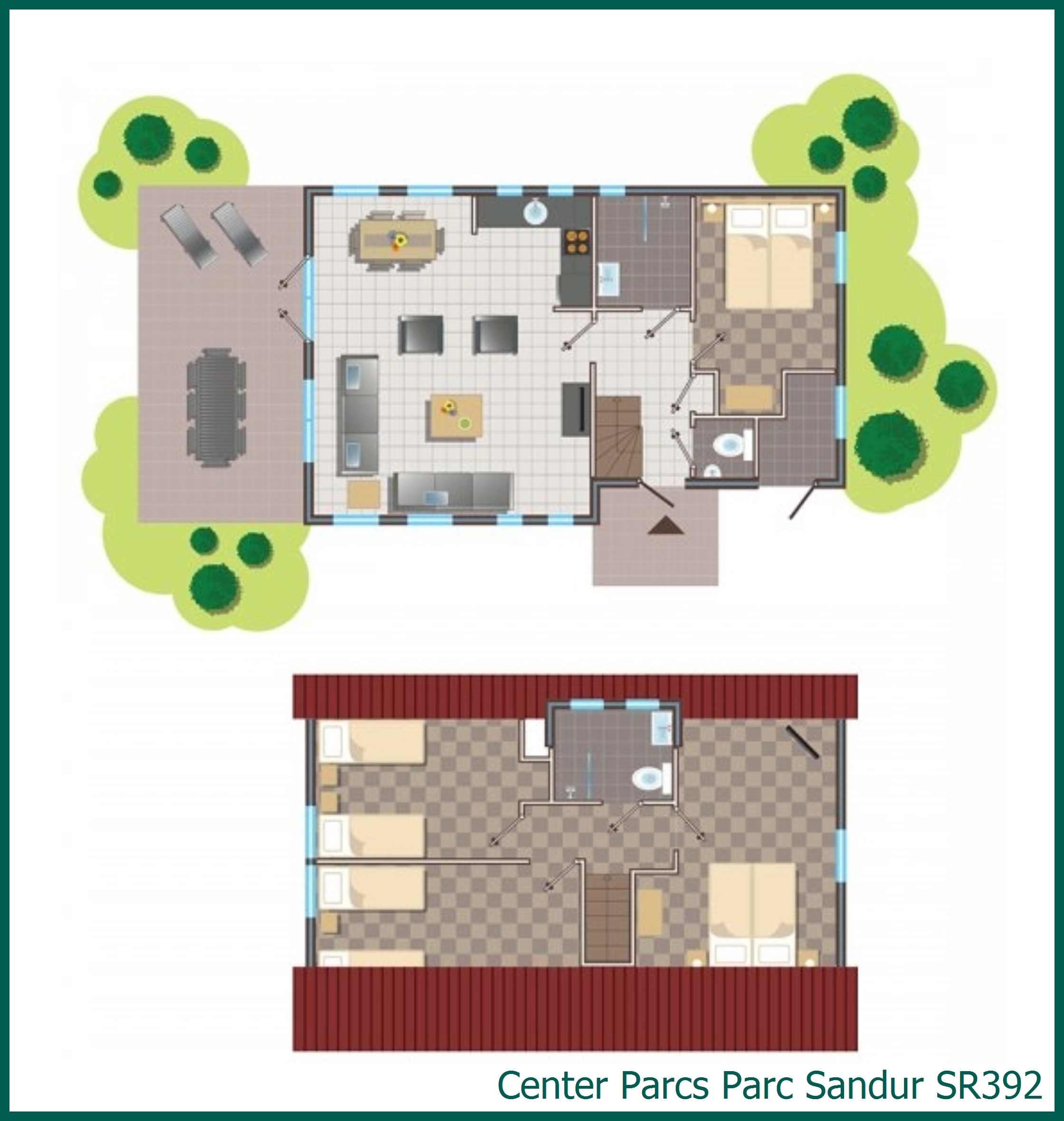 Premium-Ferienhaus SR392 in Parc Sandur