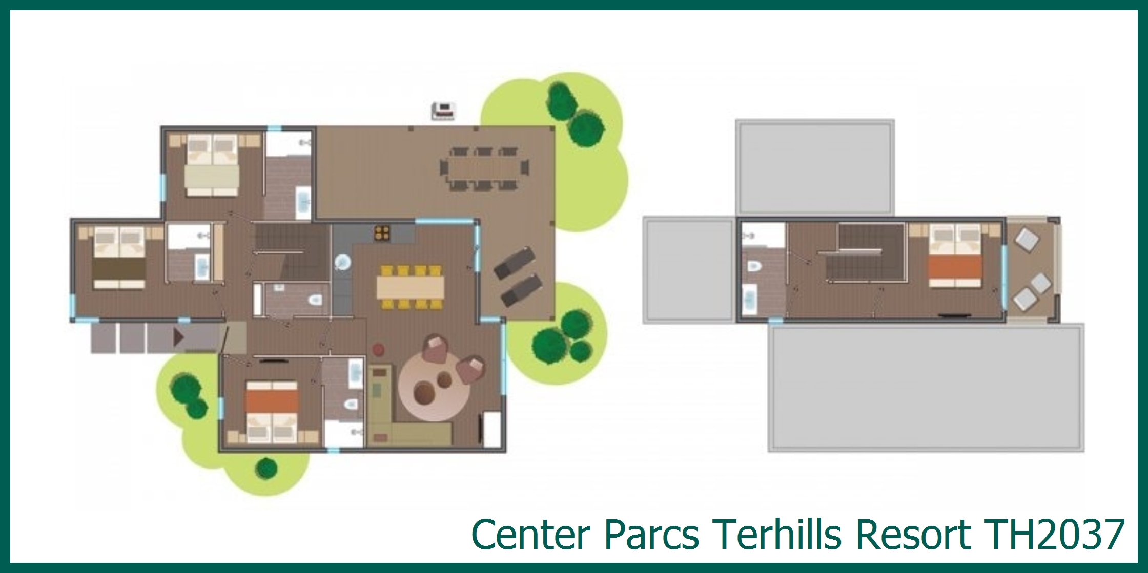 VIP-Ferienhaus TH2037 in Terhills Resort