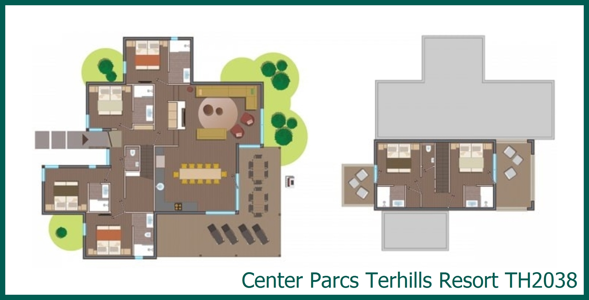 VIP-Ferienhaus TH2038 in Terhills Resort