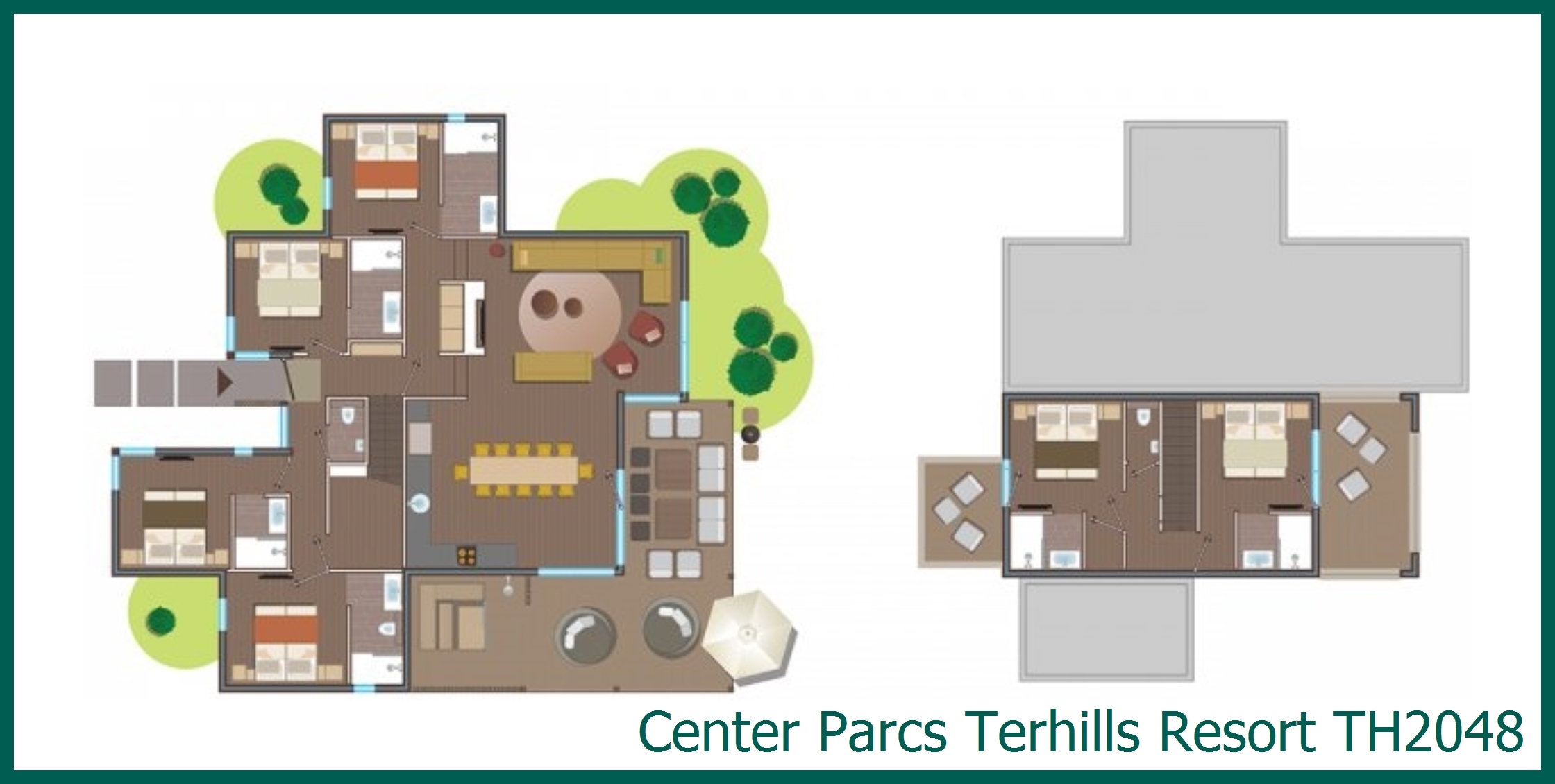 Exclusive-Ferienhaus TH2048 in Terhills Resort