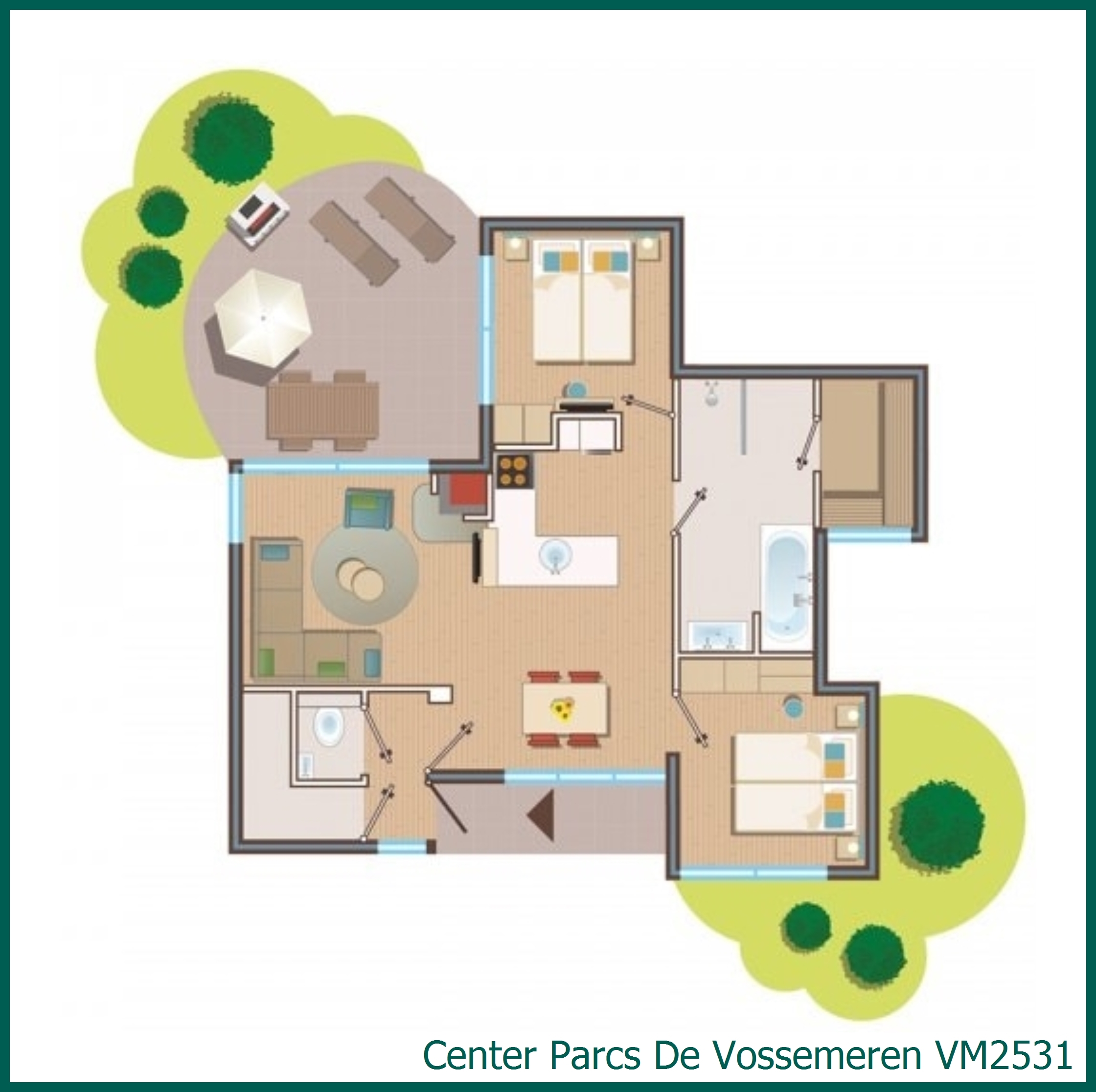 VIP-Ferienhaus VM2531 in De Vossemeren