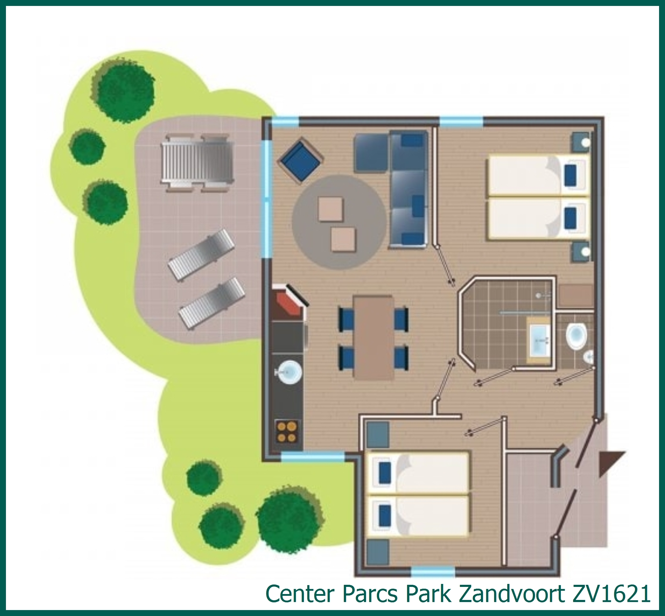 Premium-Ferienhaus ZV1621 in Park Zandvoort