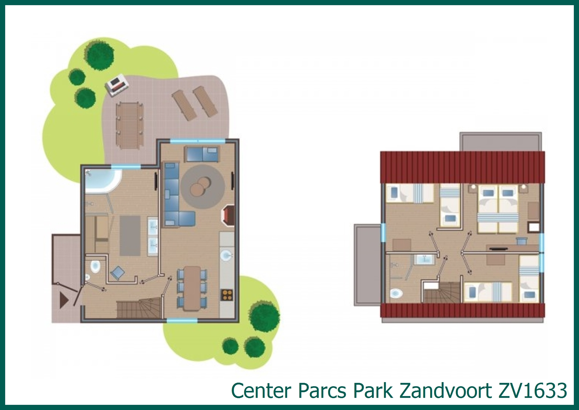 VIP-Ferienhaus ZV1633 in Park Zandvoort