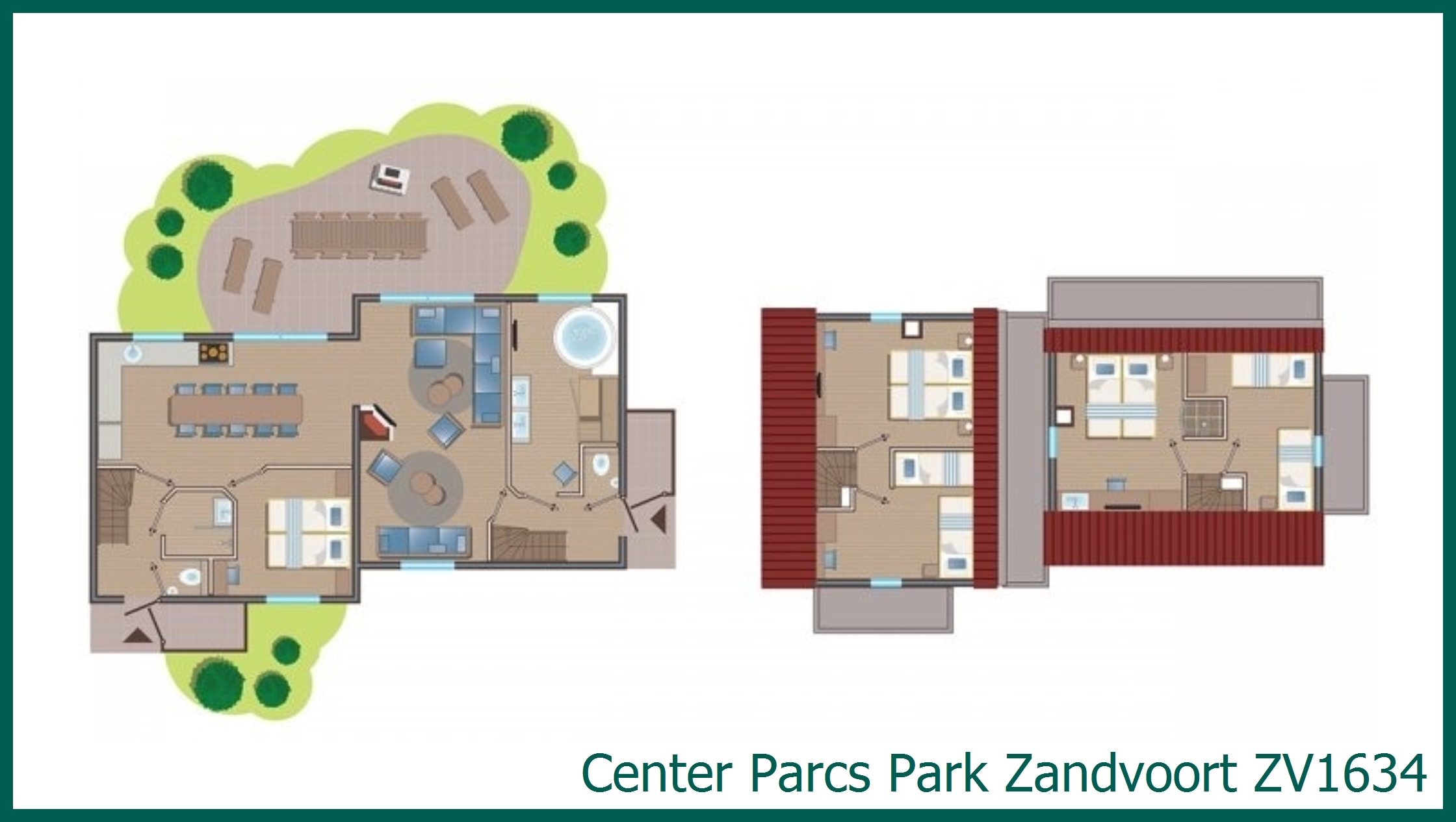 VIP-Ferienhaus ZV1634 in Park Zandvoort