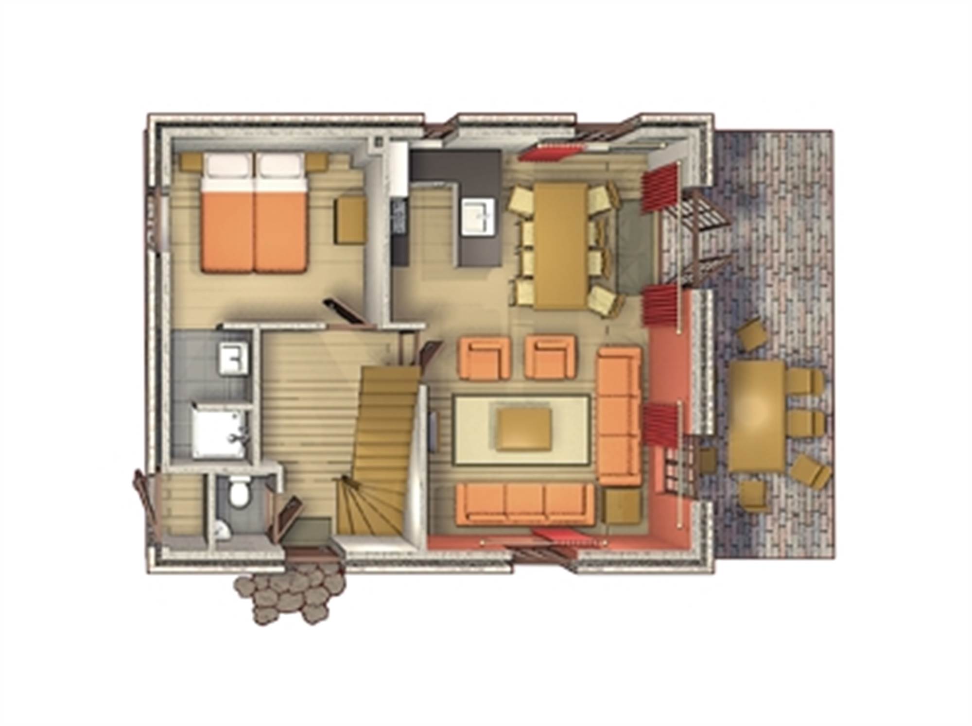 Luxus-Ferienhaus 8 Personen BH8V in Bosrijk