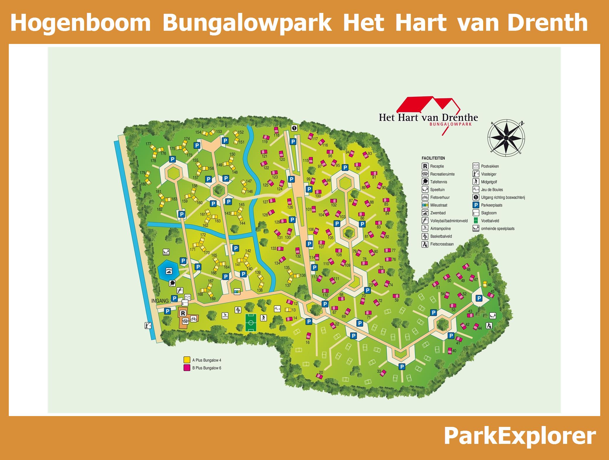 Karte und Lageplan Het Hart van Drenthe