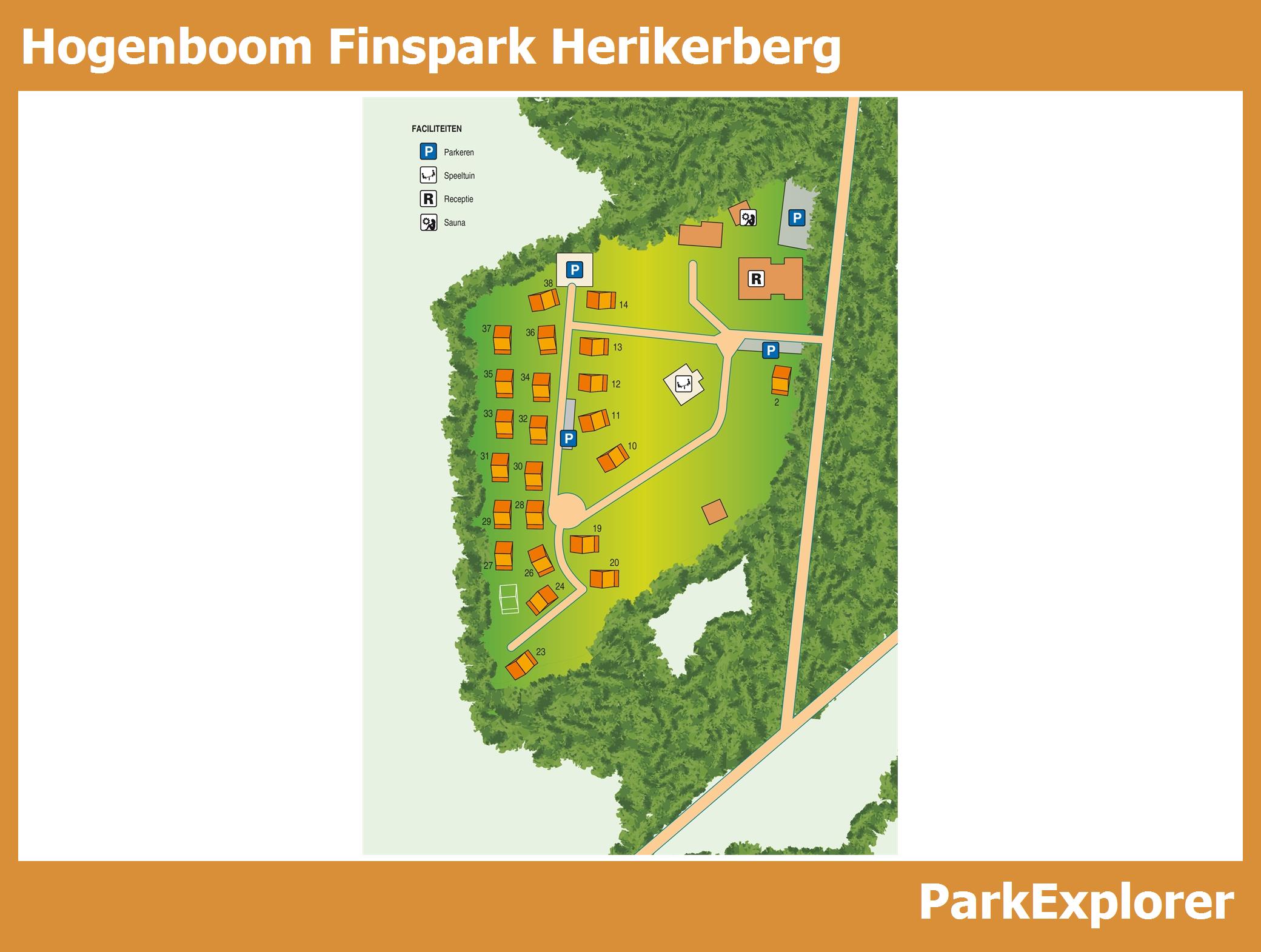 Karte und Lageplan Finspark Herikerberg