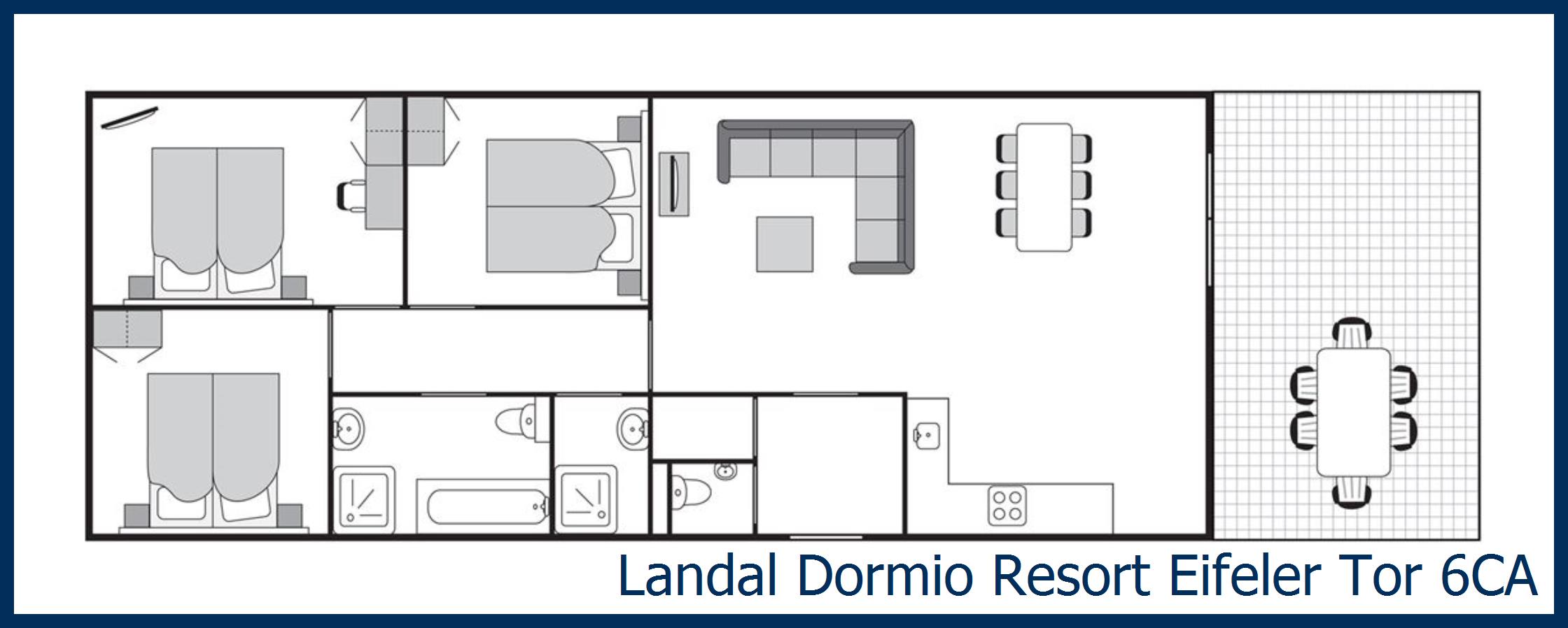 Ferienwohnung 6CA in Eifeler Tor
