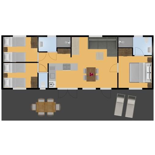 Kindermobilheim Mobilheim Cannes - 6LTVXXL in Domaine de la Noguière