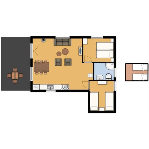 Water lodge FWL6 in De Flaasbloem