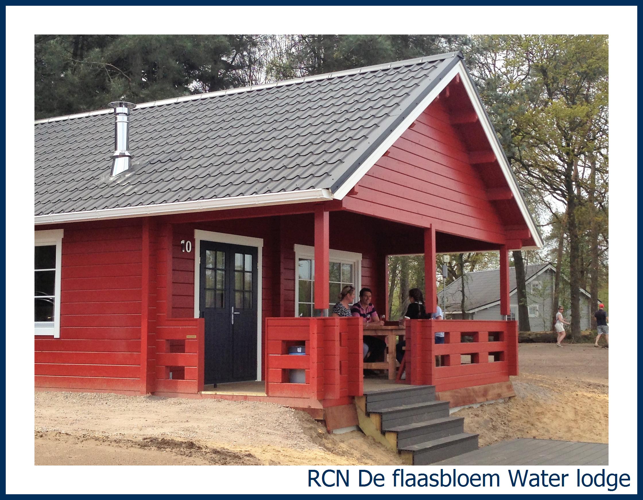 Blockhütte Water lodge in De Flaasbloem