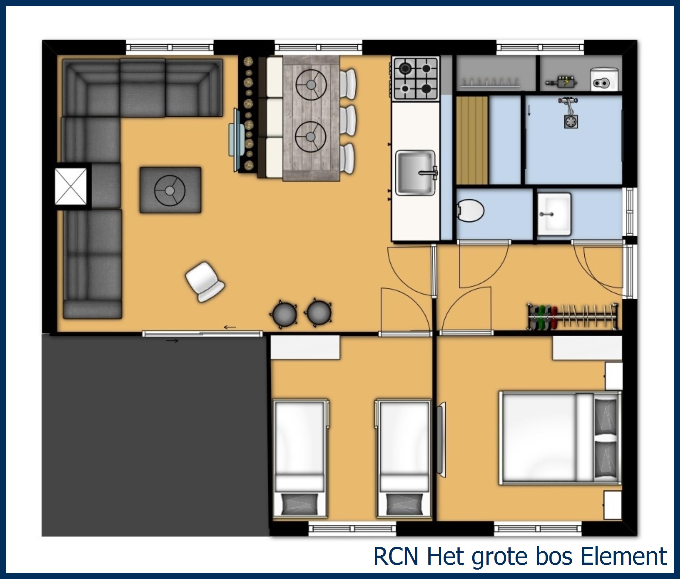 Chalet doornburgh Element in Het Grote Bos