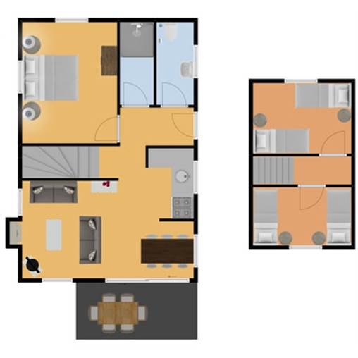 Ferienhaus Bos de Specht - VT6L in De Jagerstee