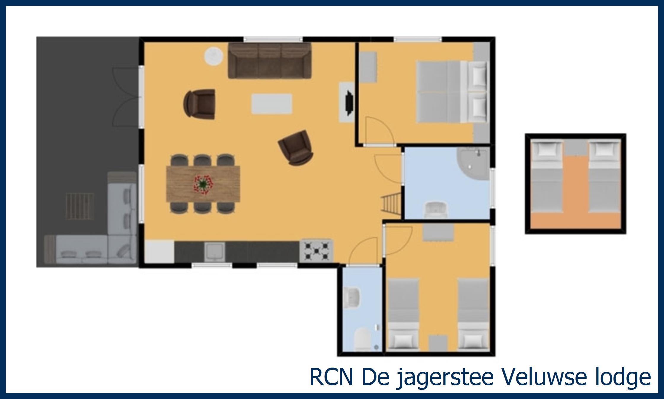 Blockhütte Veluwse lodge in De Jagerstee