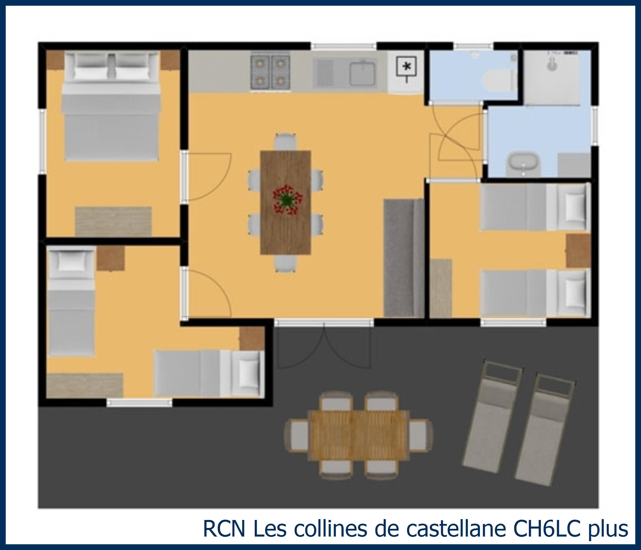 Chalet menthe CH6LC plus in Les Collines de Castellane