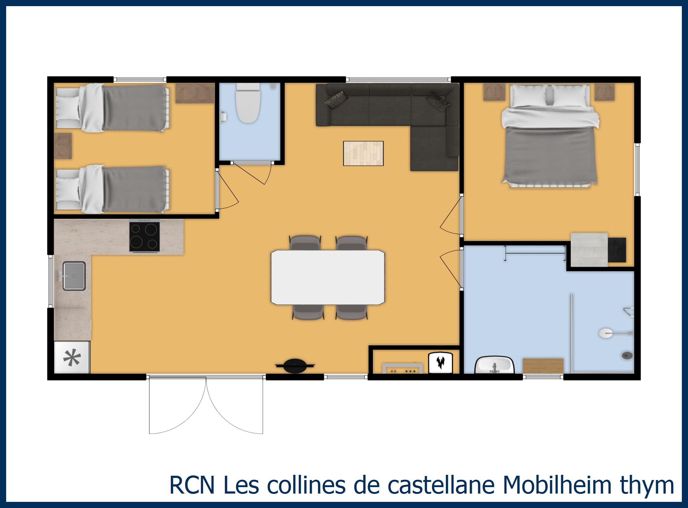 Kindermobilheim Mobilheim thym in Les Collines de Castellane
