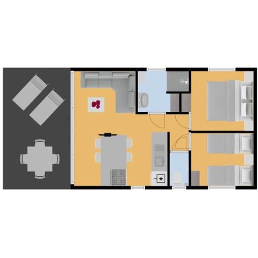 Kindermobilheim Mobilheim Peucheur - 4LFPL in La Ferme du Latois