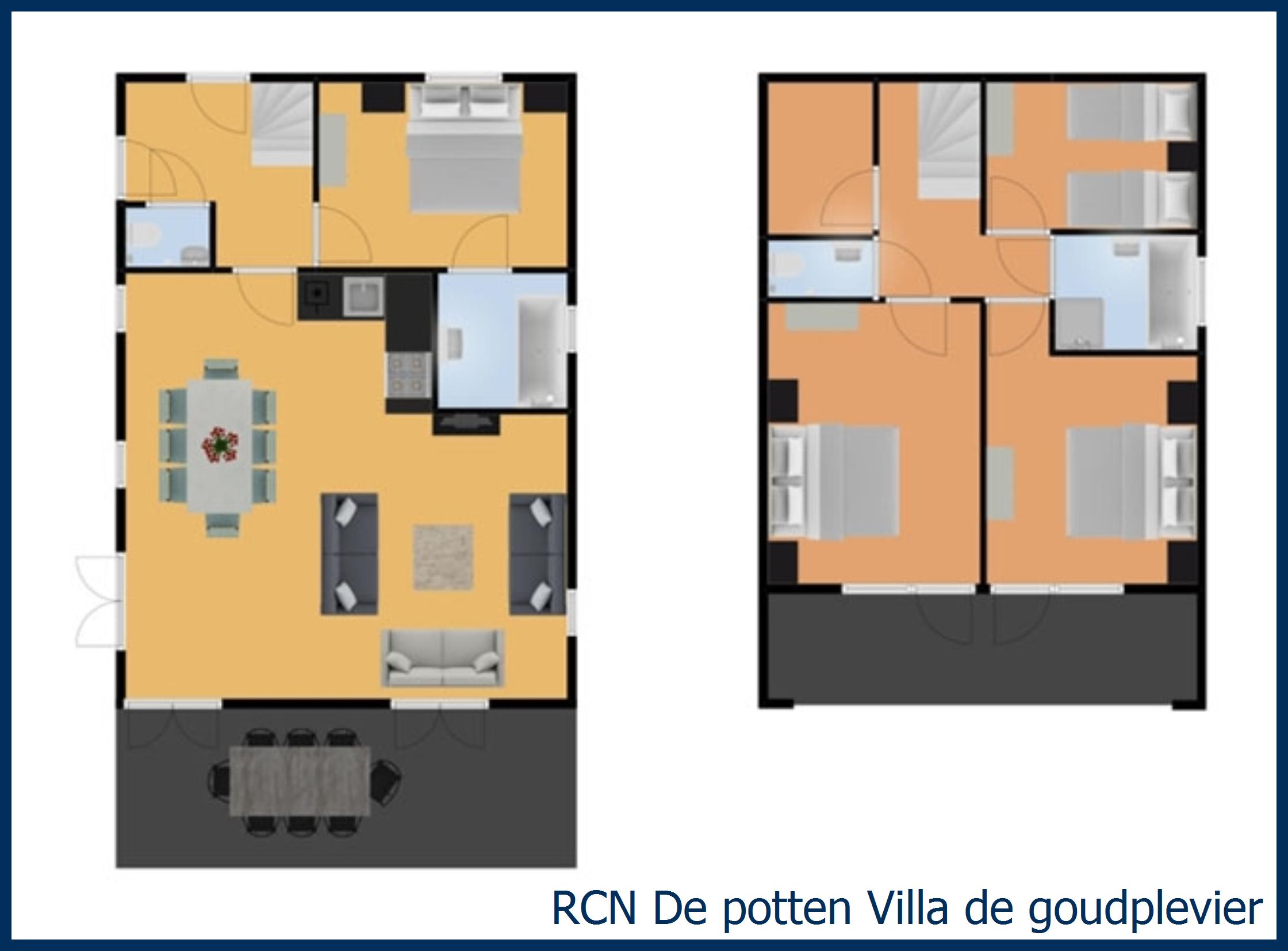 Ferienhaus Villa de Goudplevier in De Potten