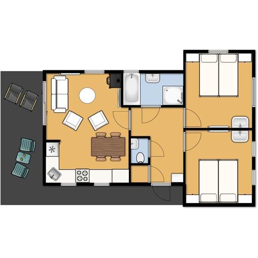 Ferienhaus de Grutto - VT4 in De Roggeberg