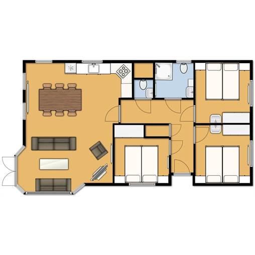 Blockhütte de Grenspoel - C6 in De Roggeberg
