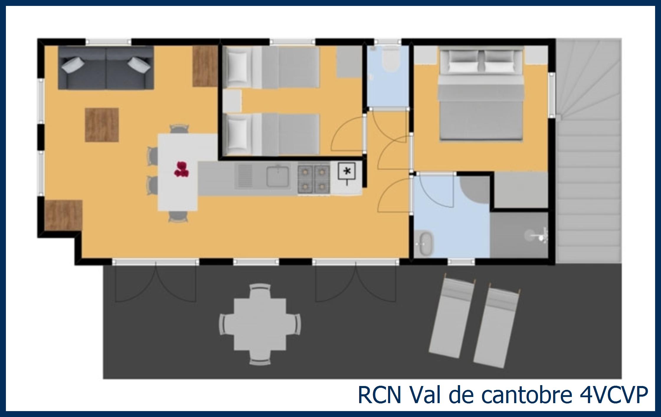 Mobilheim jonte 4VCVP in Val de Cantobre