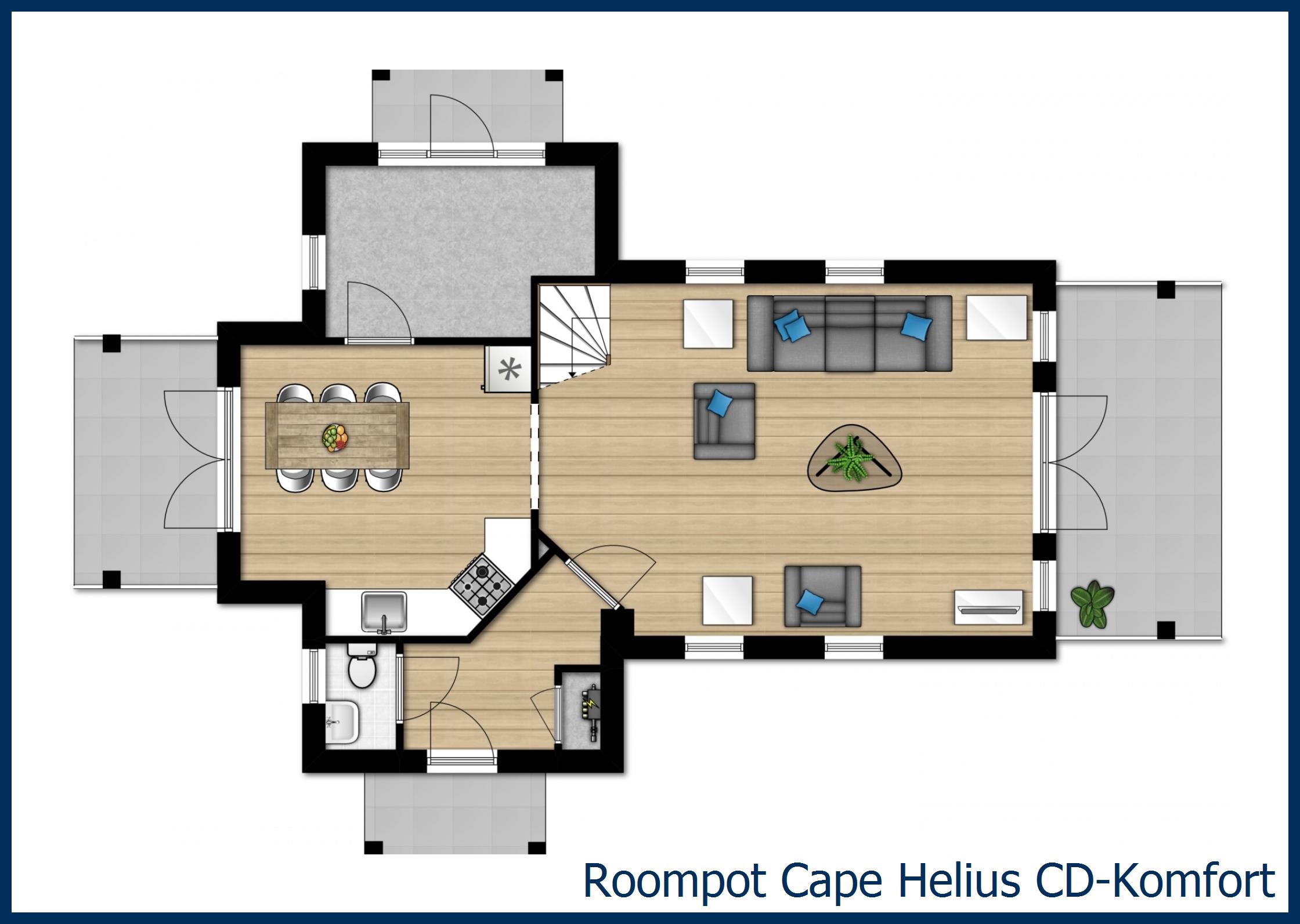 Bungalow CD-Komfort in Cape Helius