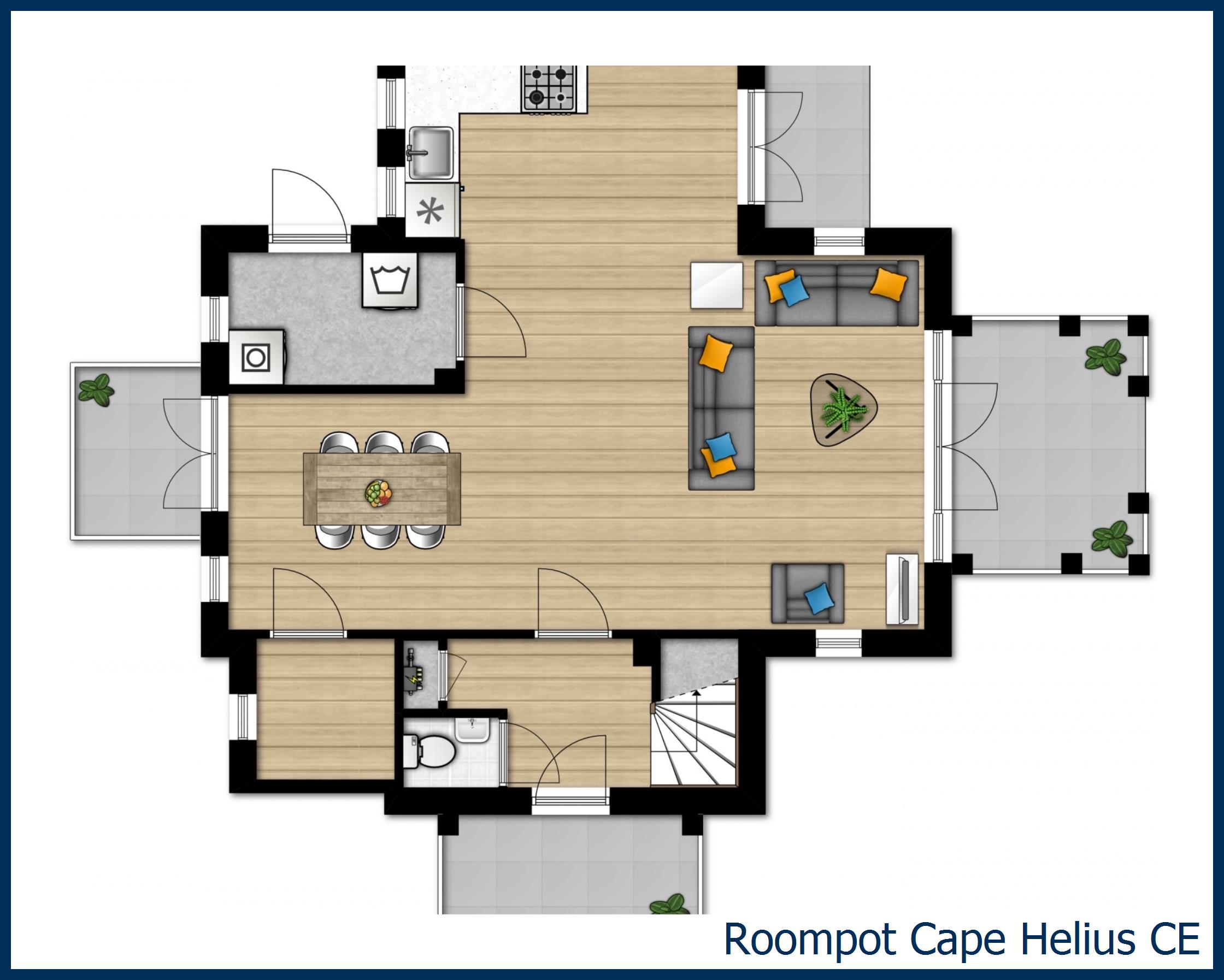 Bungalow CE in Cape Helius