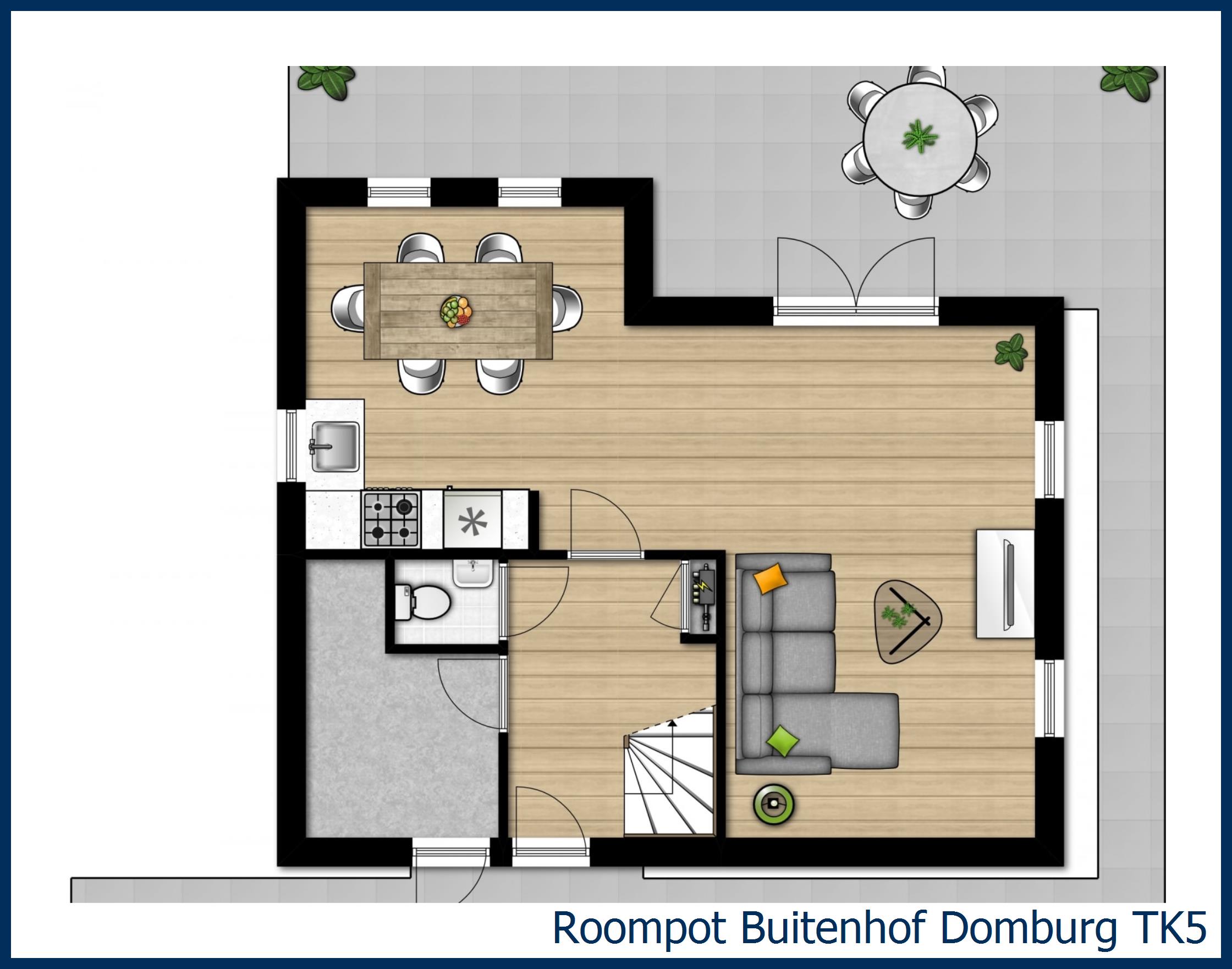 Bungalow TK5 in Buitenhof Domburg
