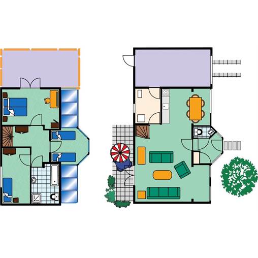 Bungalow AML in Noordzee Résidence De Banjaard