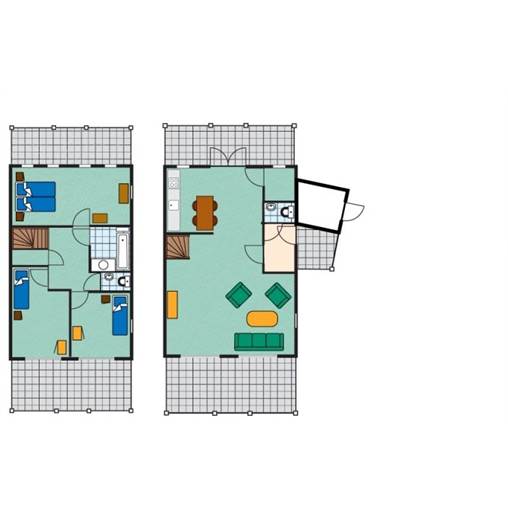 Bungalow DCL-Komfort in Noordzee Résidence De Banjaard